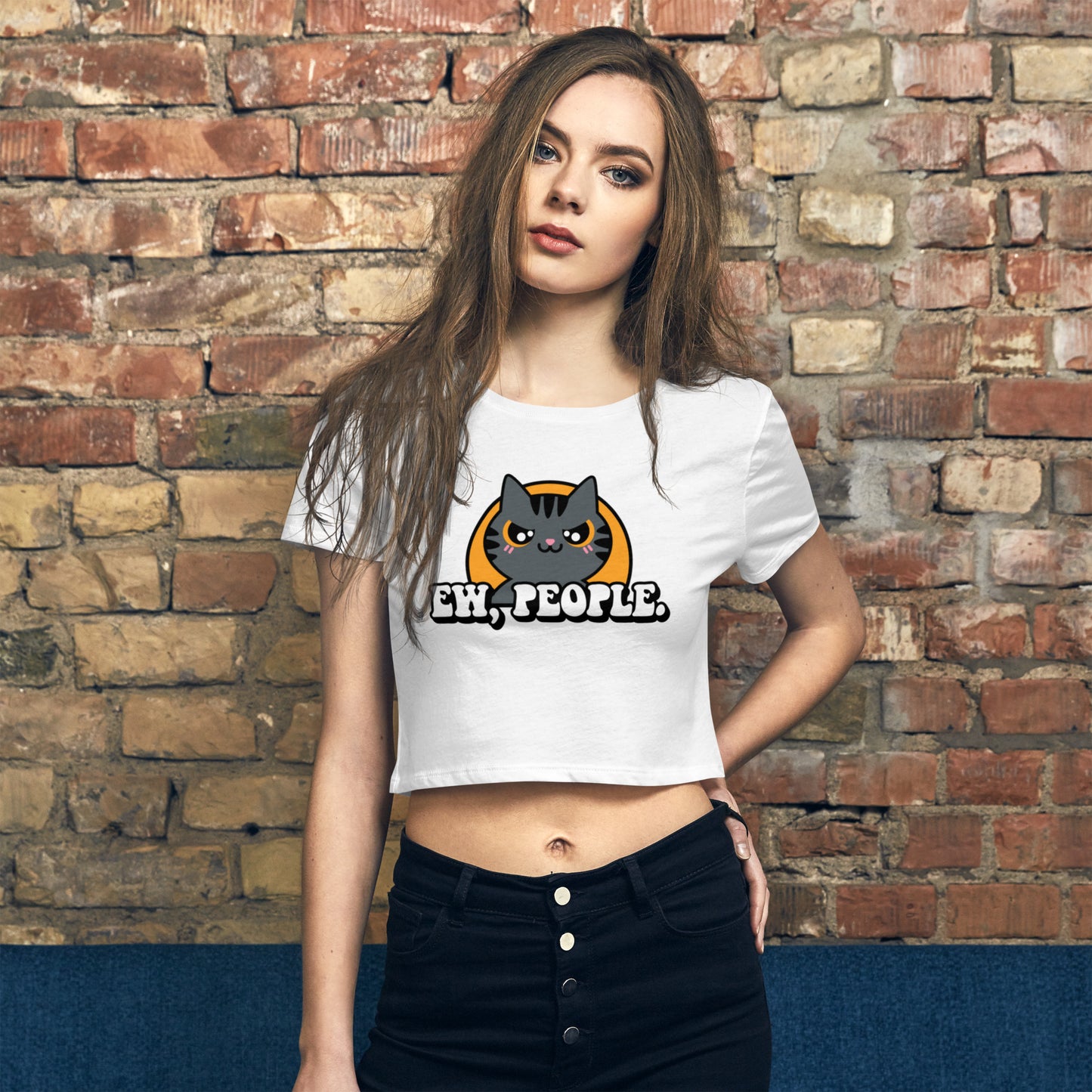 Ew People! Women’s Crop Tee