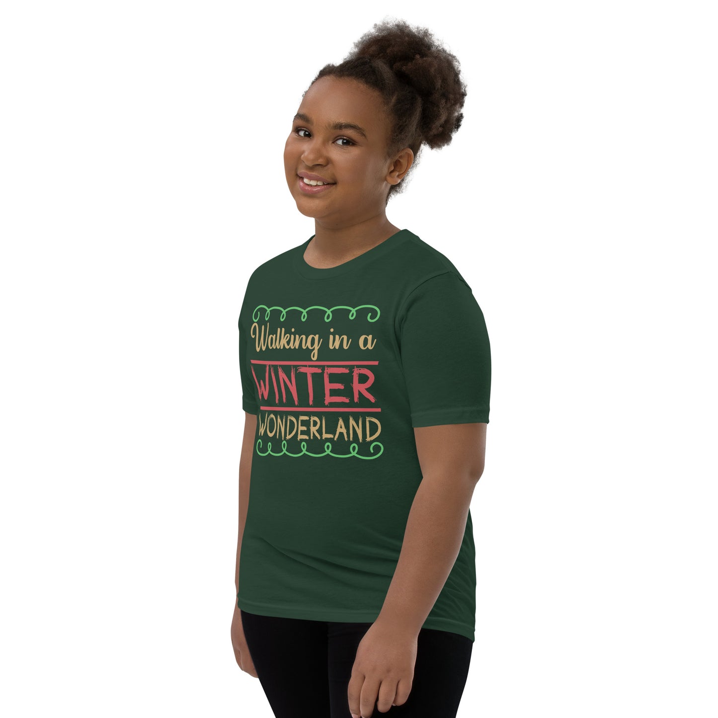 Walking In a Winter Wonderland - Youth Short Sleeve T-Shirt