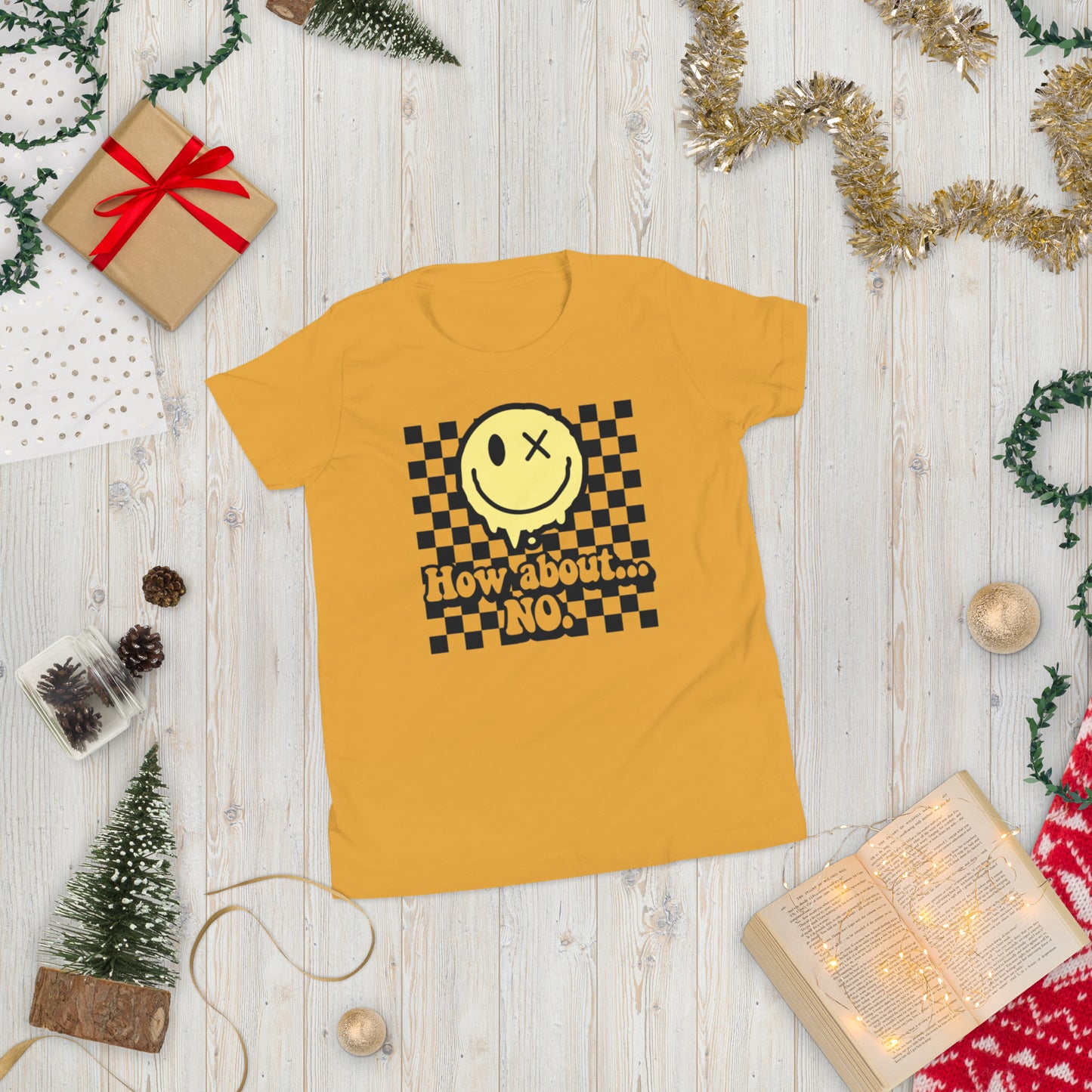 How About No - Youth Short Sleeve T-Shirt