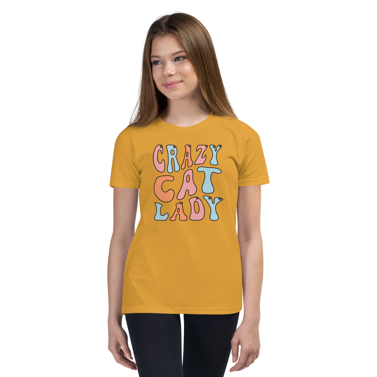 Crazy Cat Lady - Youth Short Sleeve T-Shirt