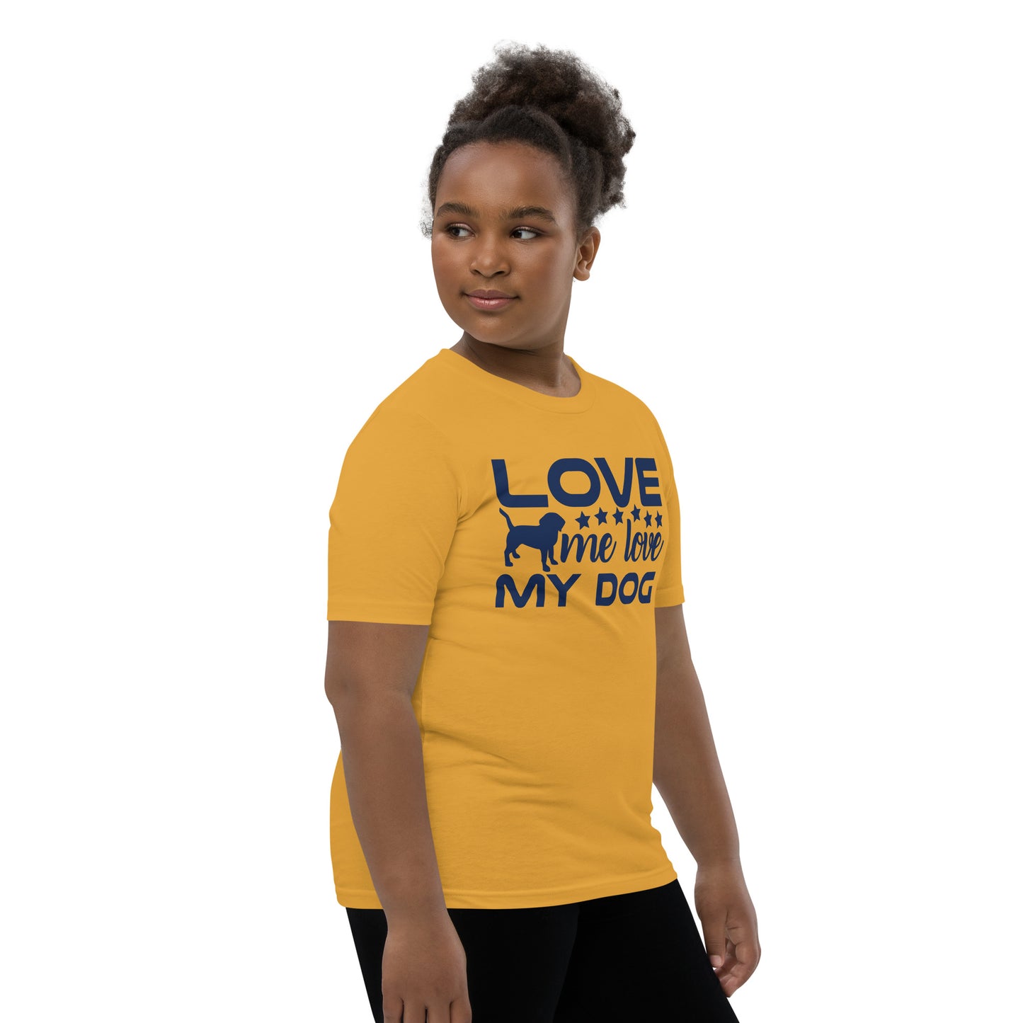 Love Me Love My Dog - Youth Short Sleeve T-Shirt