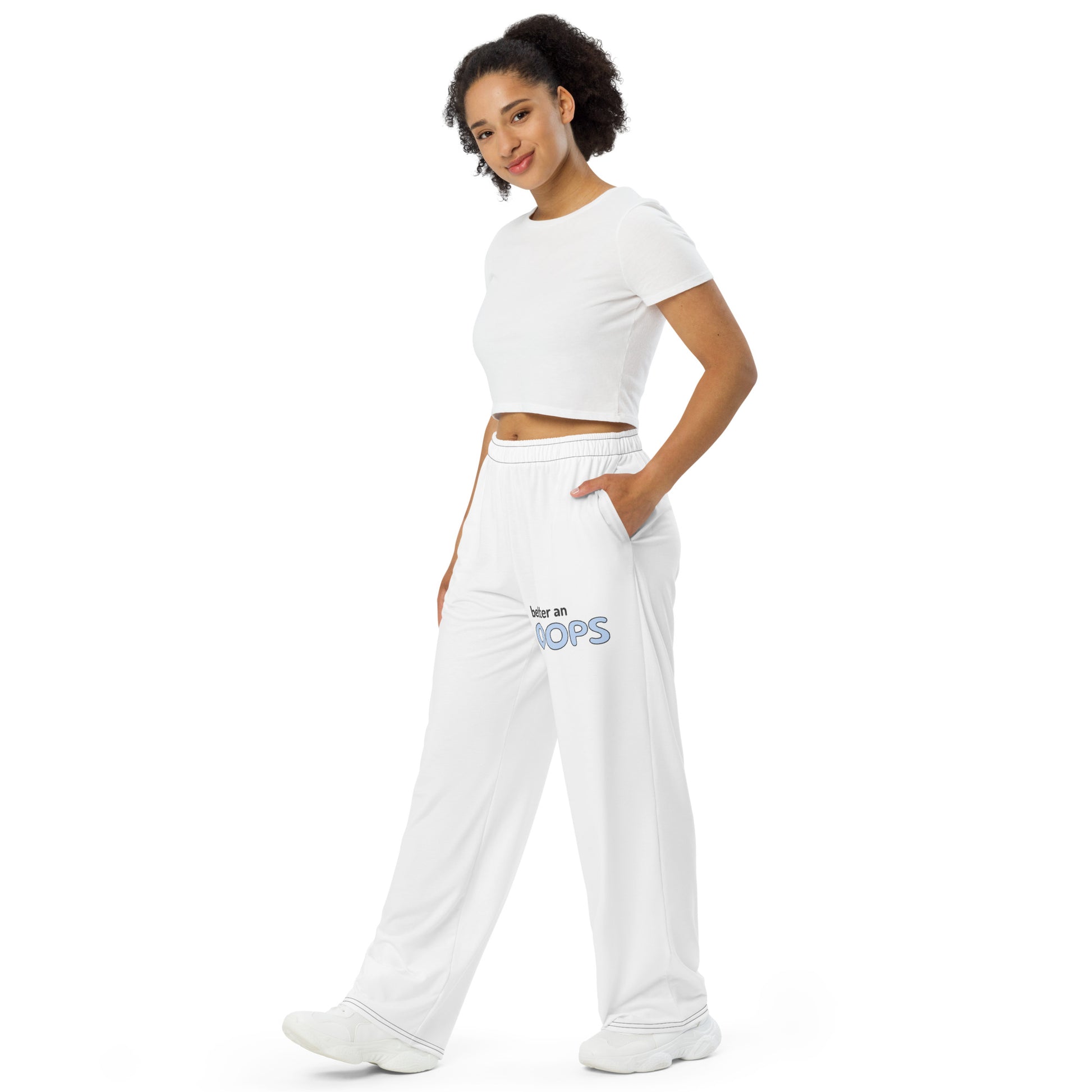 High Waist Wide Leg Pants | Unisex Wide-Leg Pants | SMP Saless