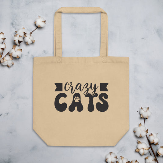 Crazy Cats - Eco Tote Bag