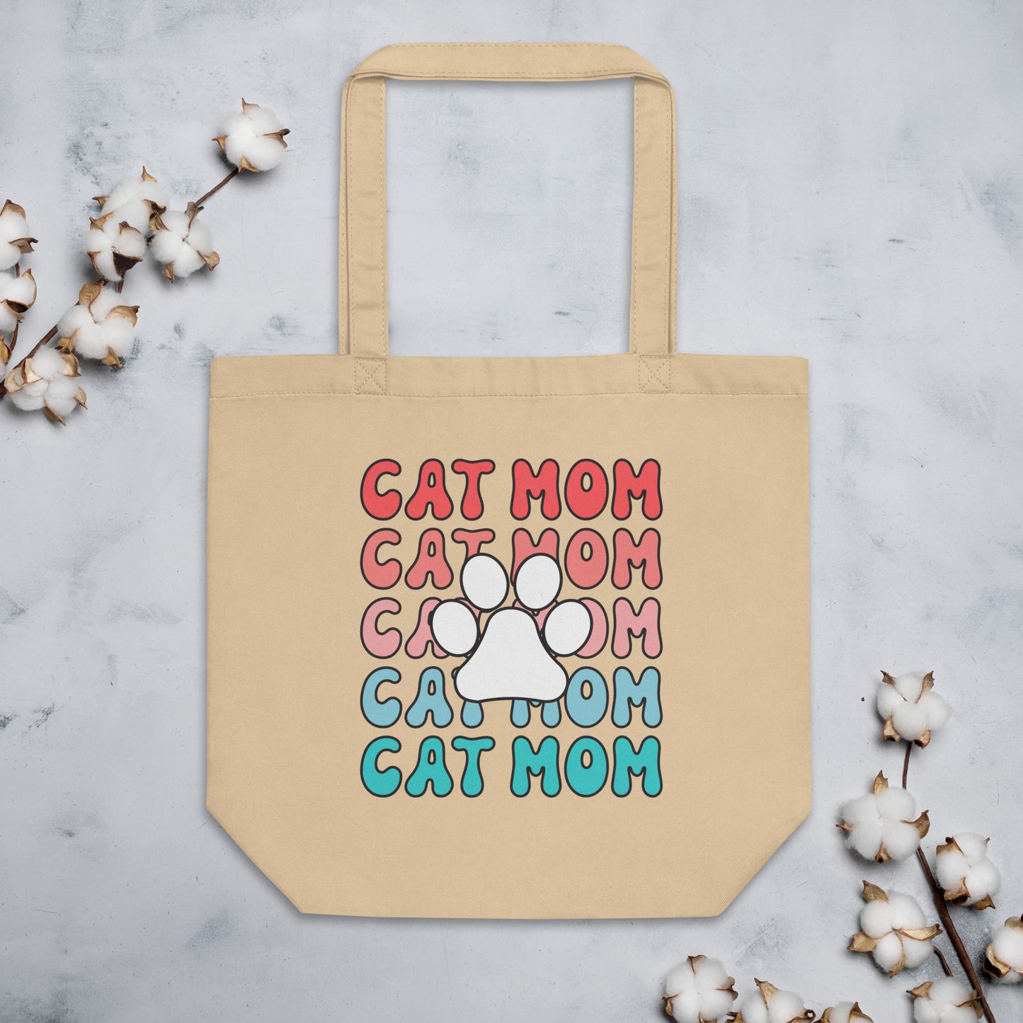 Cat Mom - Eco Tote Bag