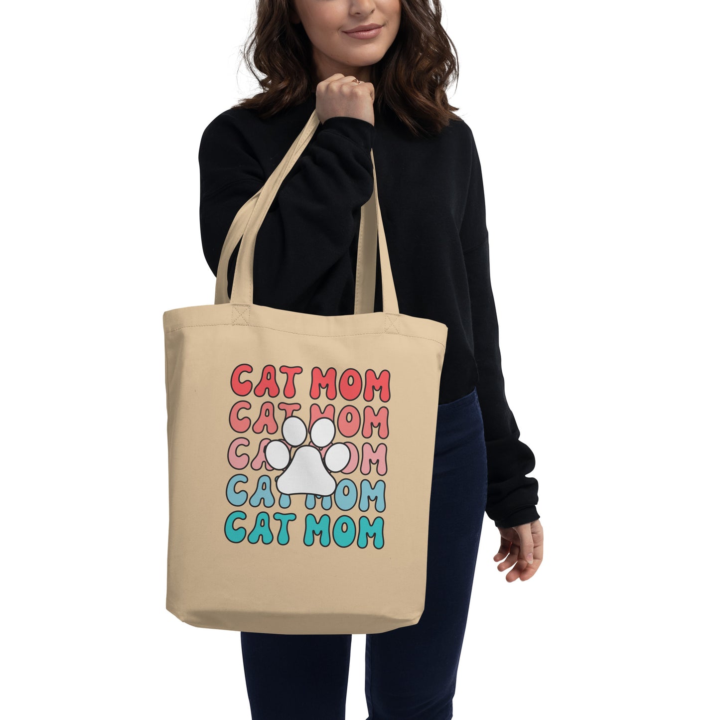 Cat Mom - Eco Tote Bag