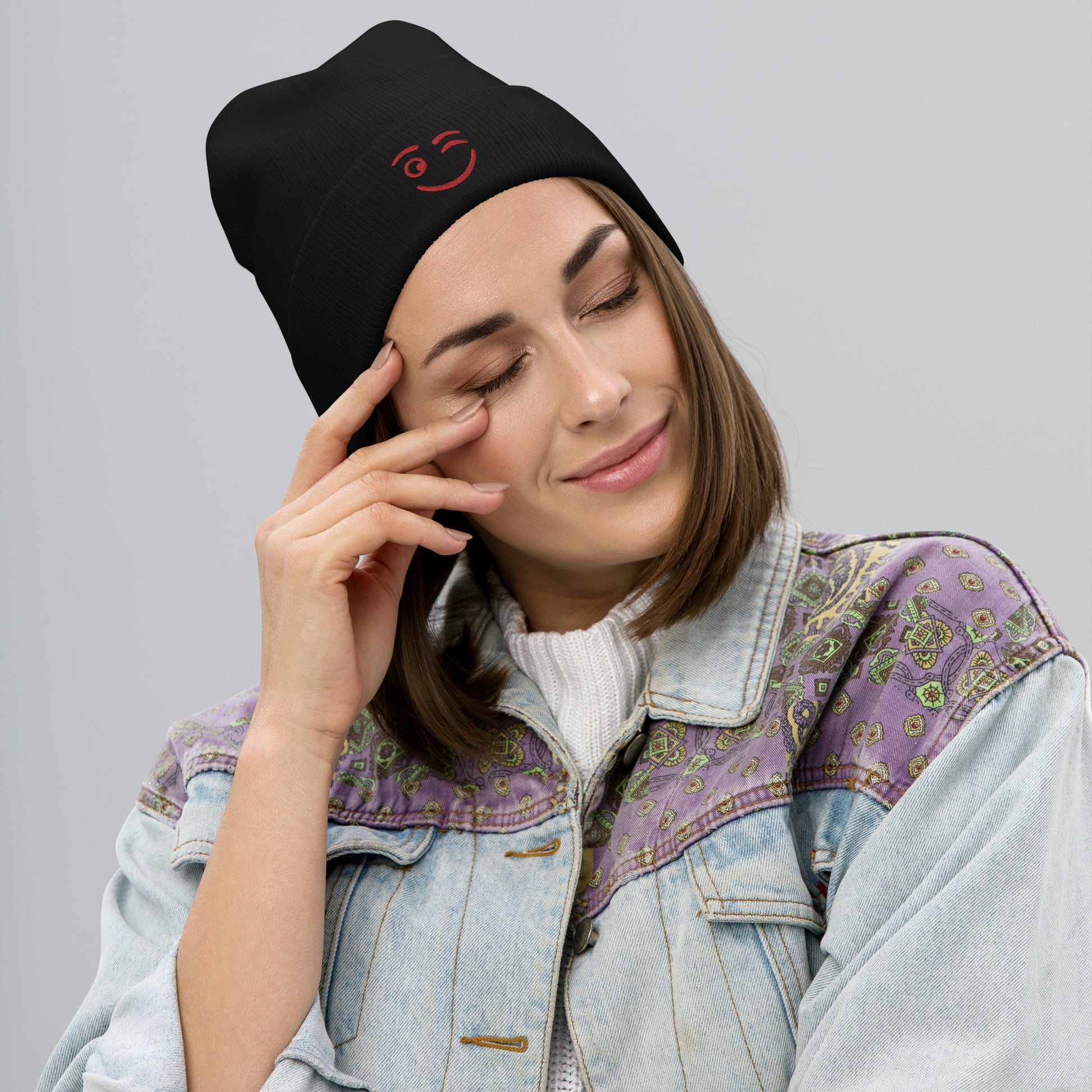 Embroidered Beanie - SMP Saless