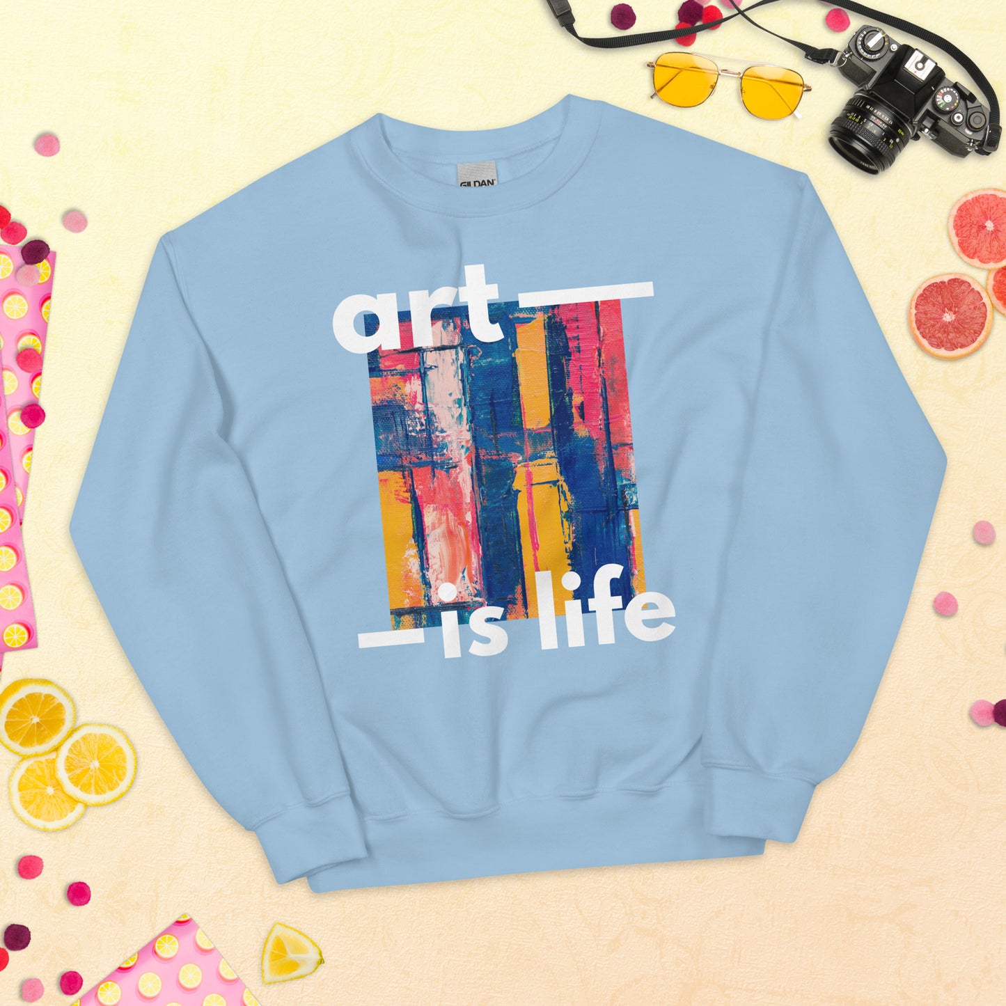 Art Is Life - Unisex Sweatshirt