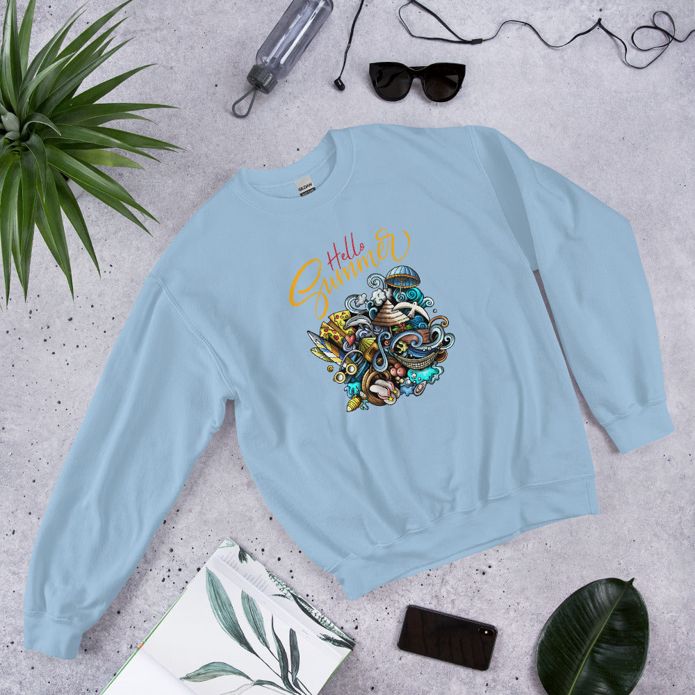 Hello Summer - Unisex Sweatshirt