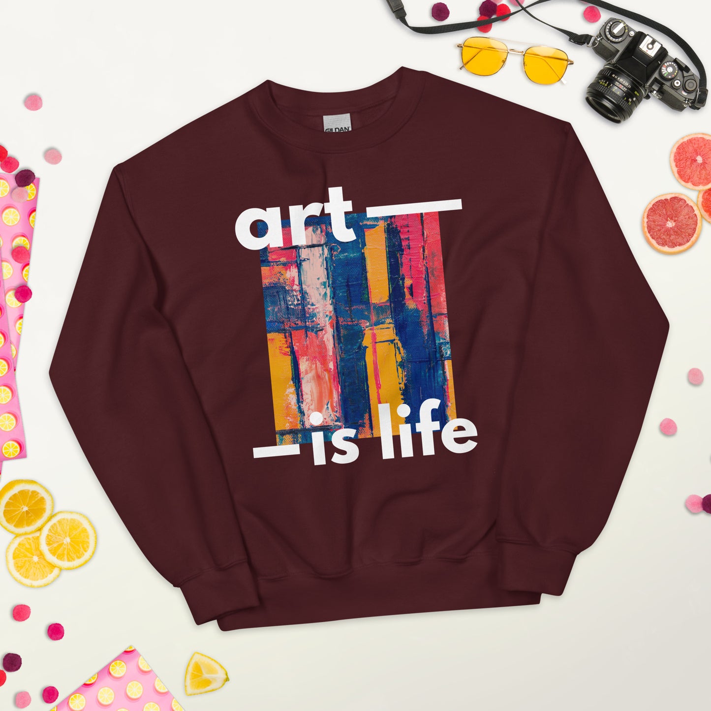 Art Is Life - Unisex Sweatshirt