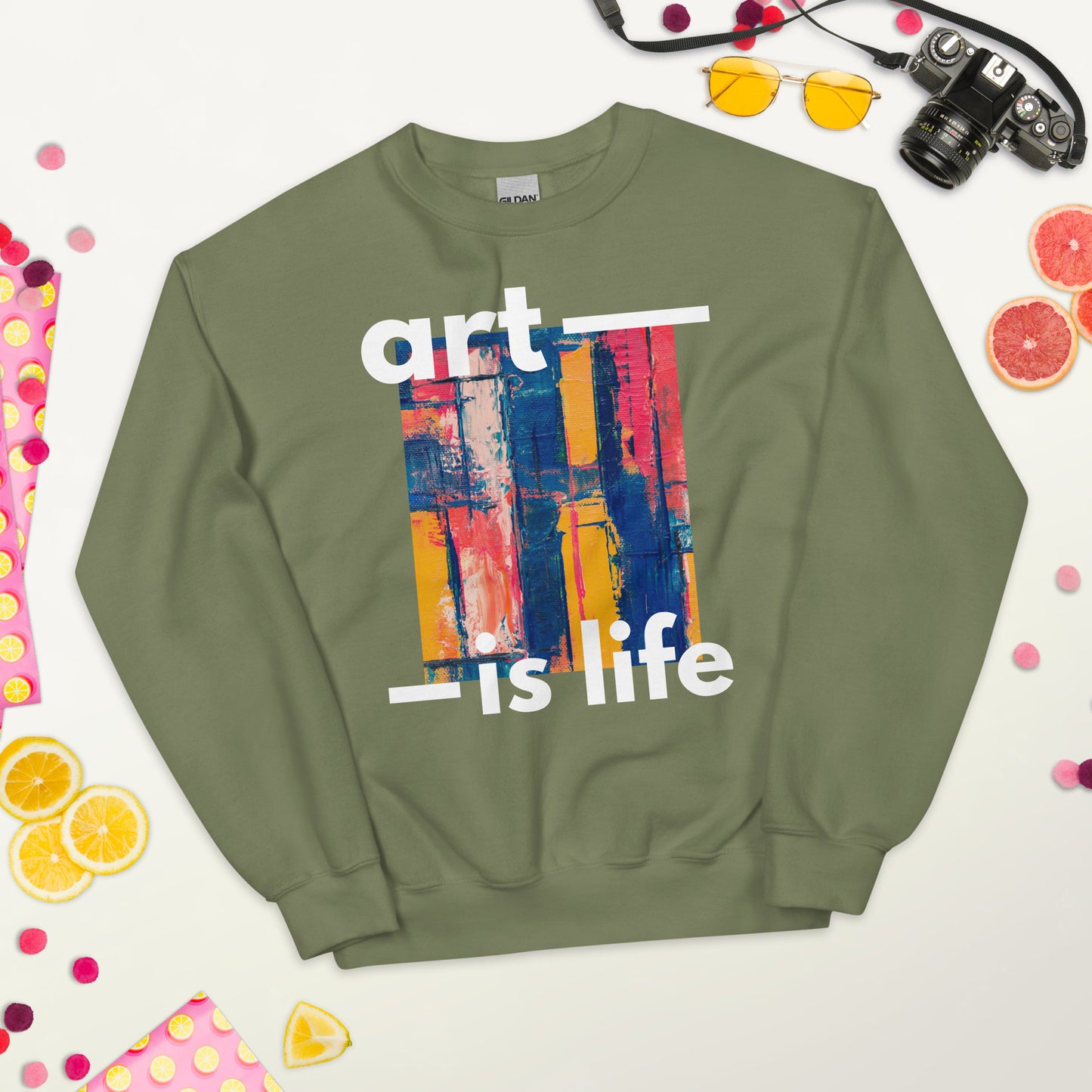 Art Is Life - Unisex Sweatshirt