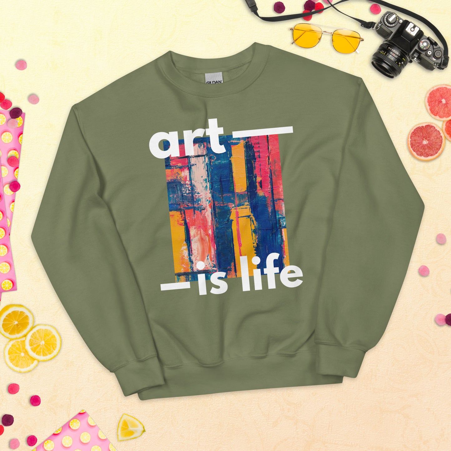 Art Is Life - Unisex Sweatshirt