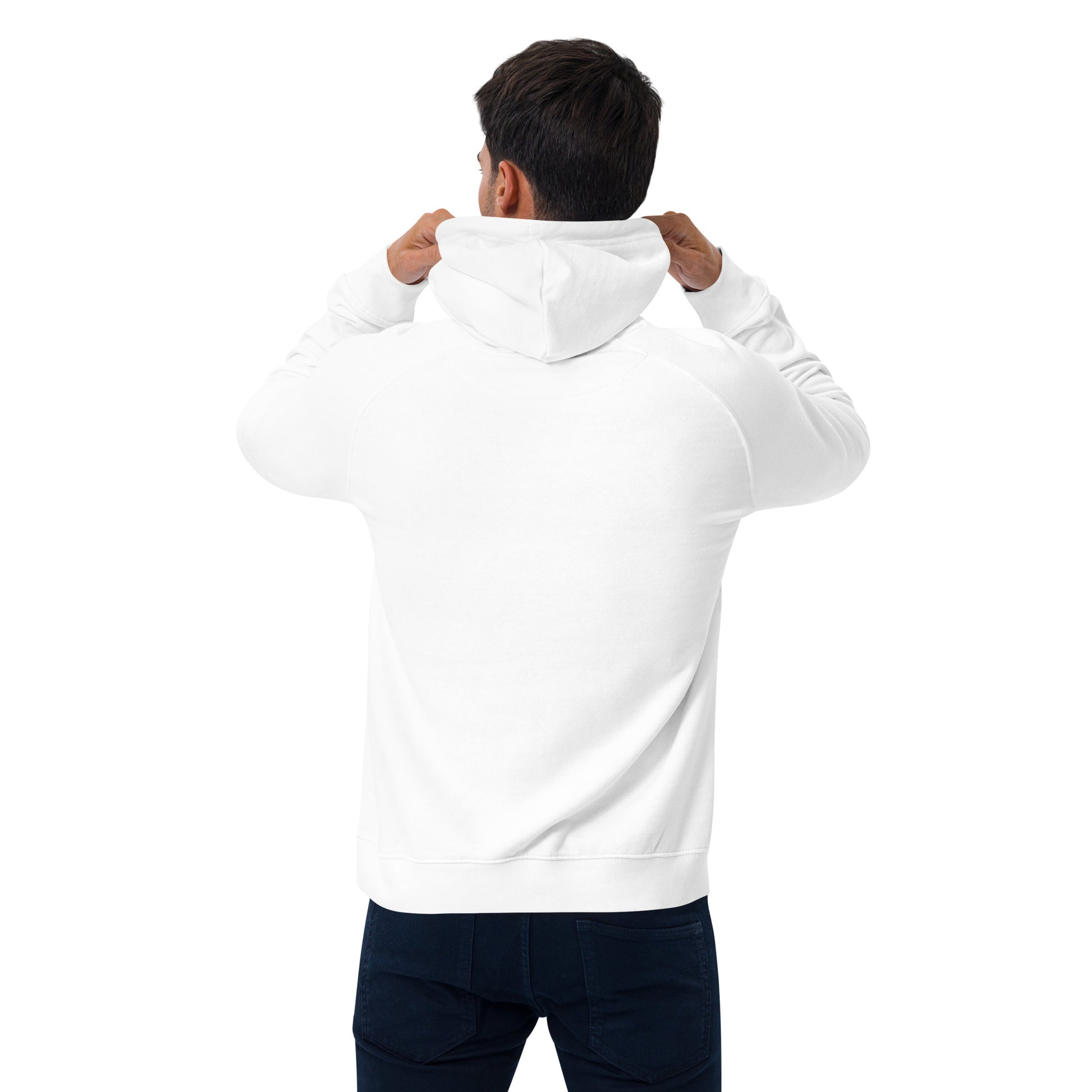 Unisex eco raglan hoodie - SMP Saless