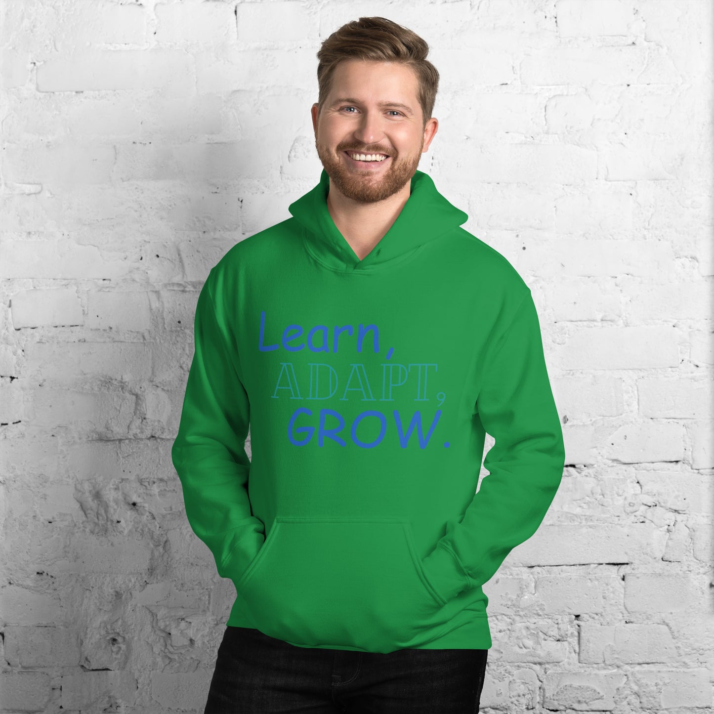 Learn-Adapt-Grow - Unisex Hoodie