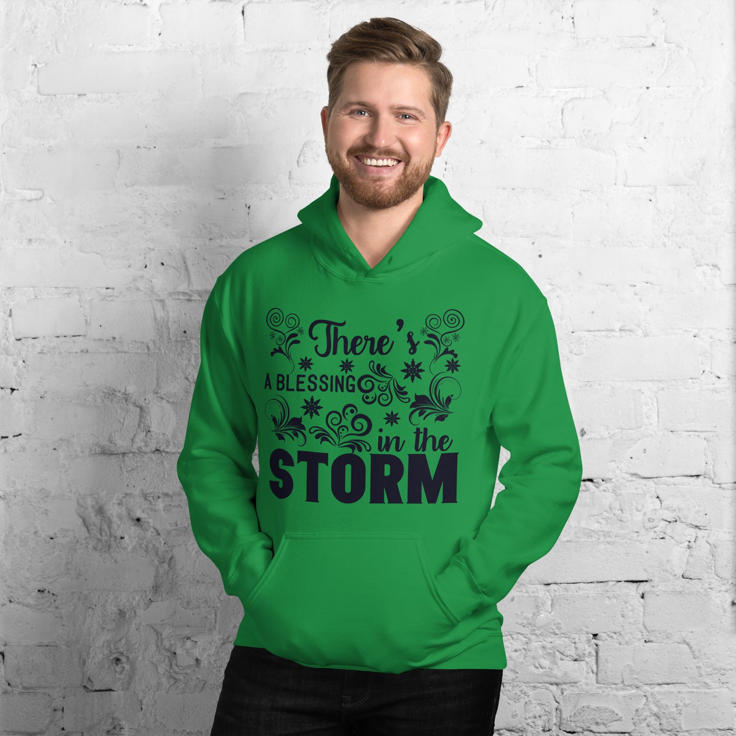 There's A Blessing In The Storm - Unisex Hoodie