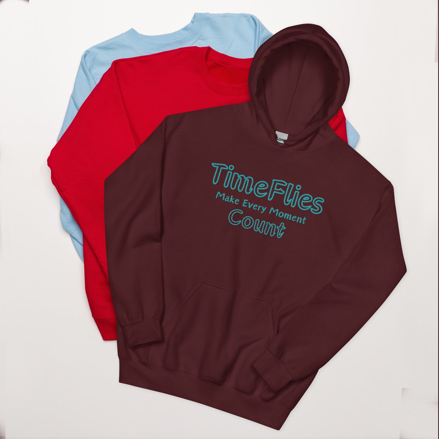 Time-Flies-Make-Every-Moment-Count - Unisex Hoodie