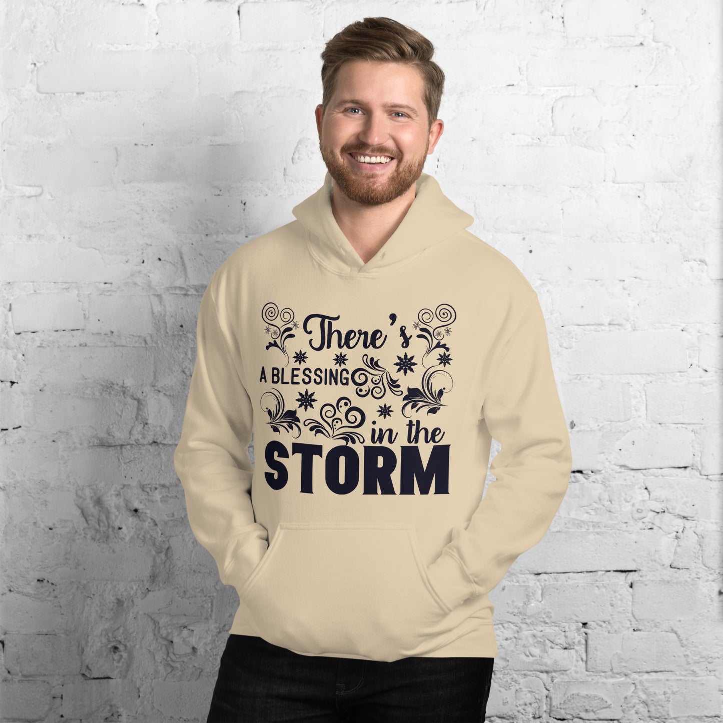 There's A Blessing In The Storm - Unisex Hoodie