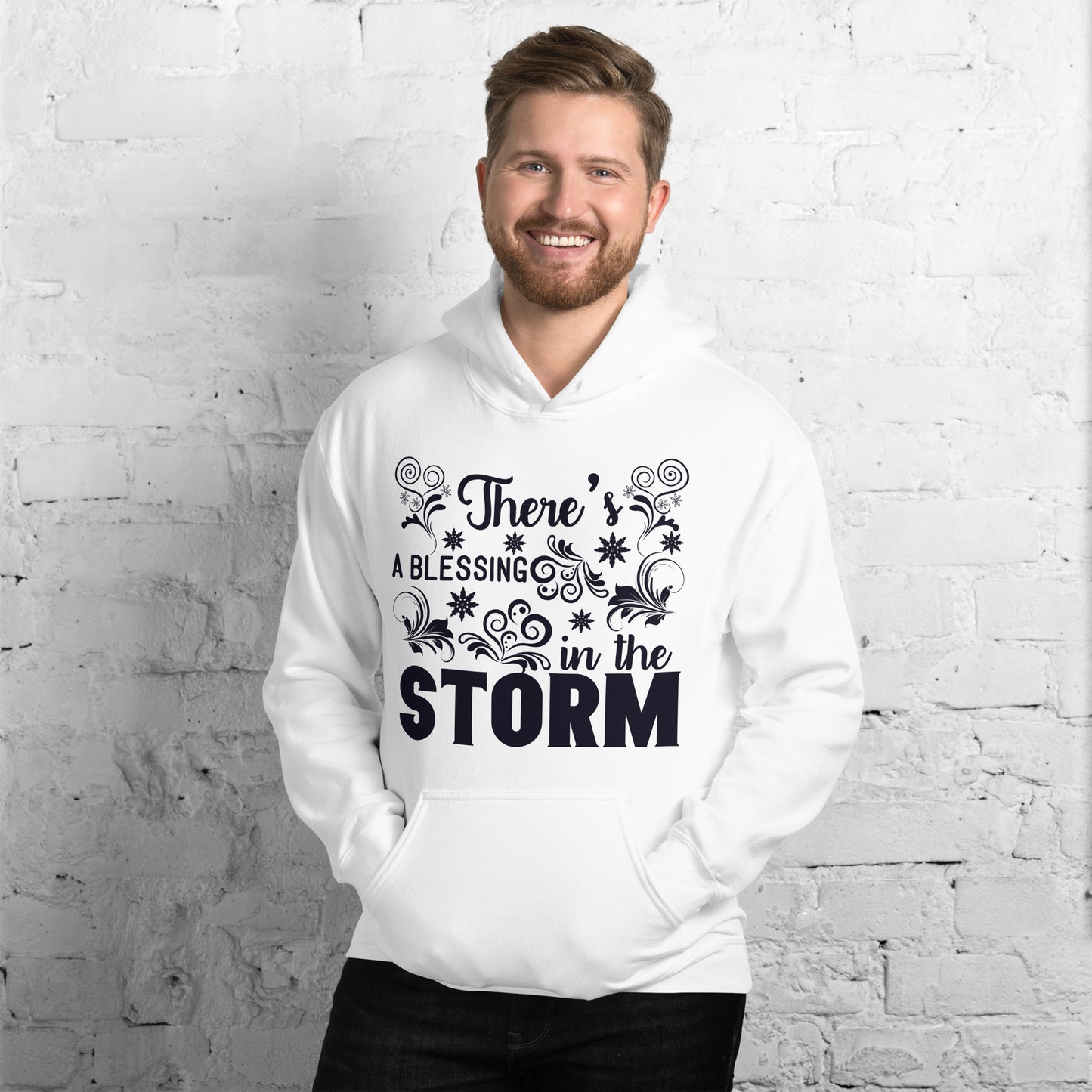 There's A Blessing In The Storm - Unisex Hoodie