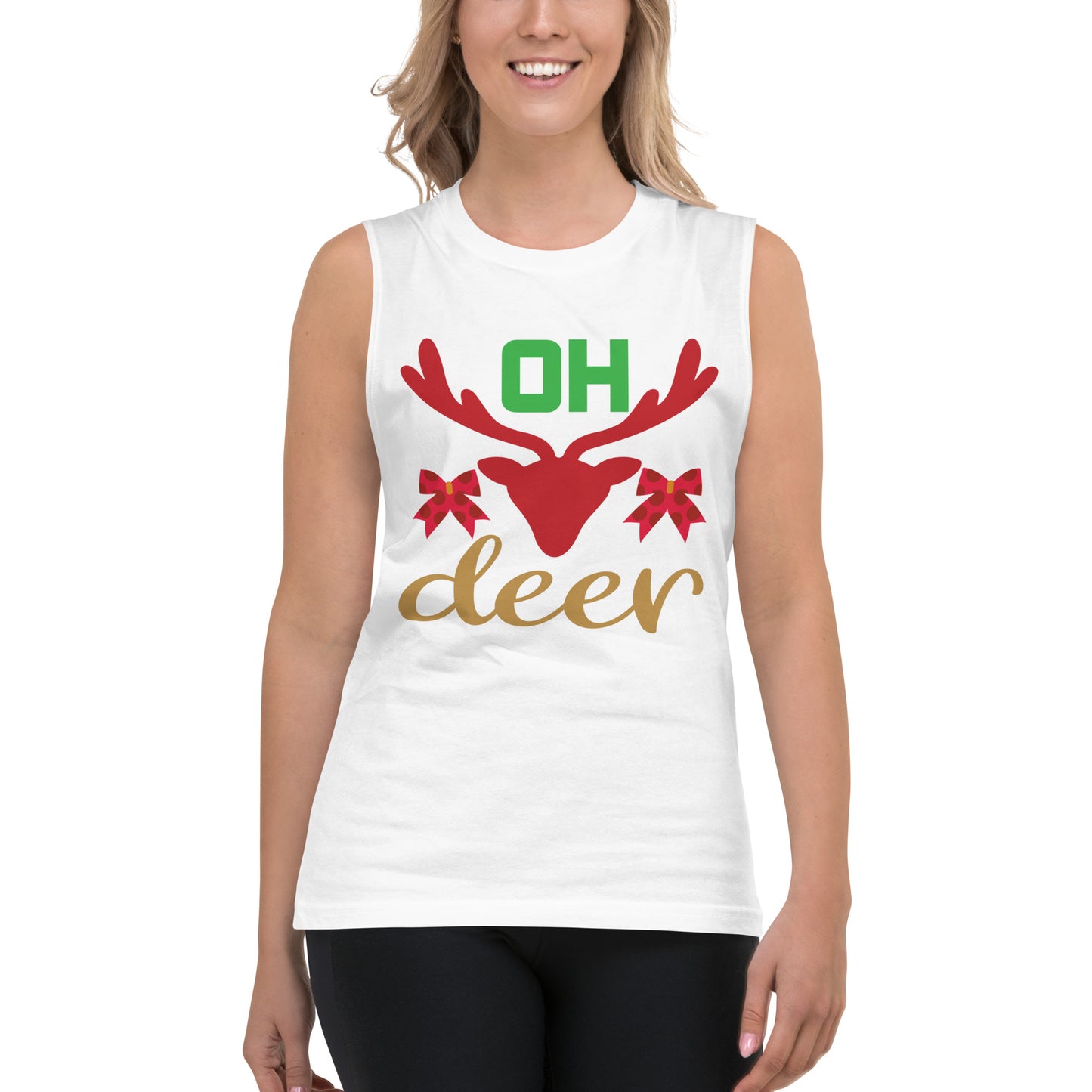 Oh Deer - Muscle Shirt