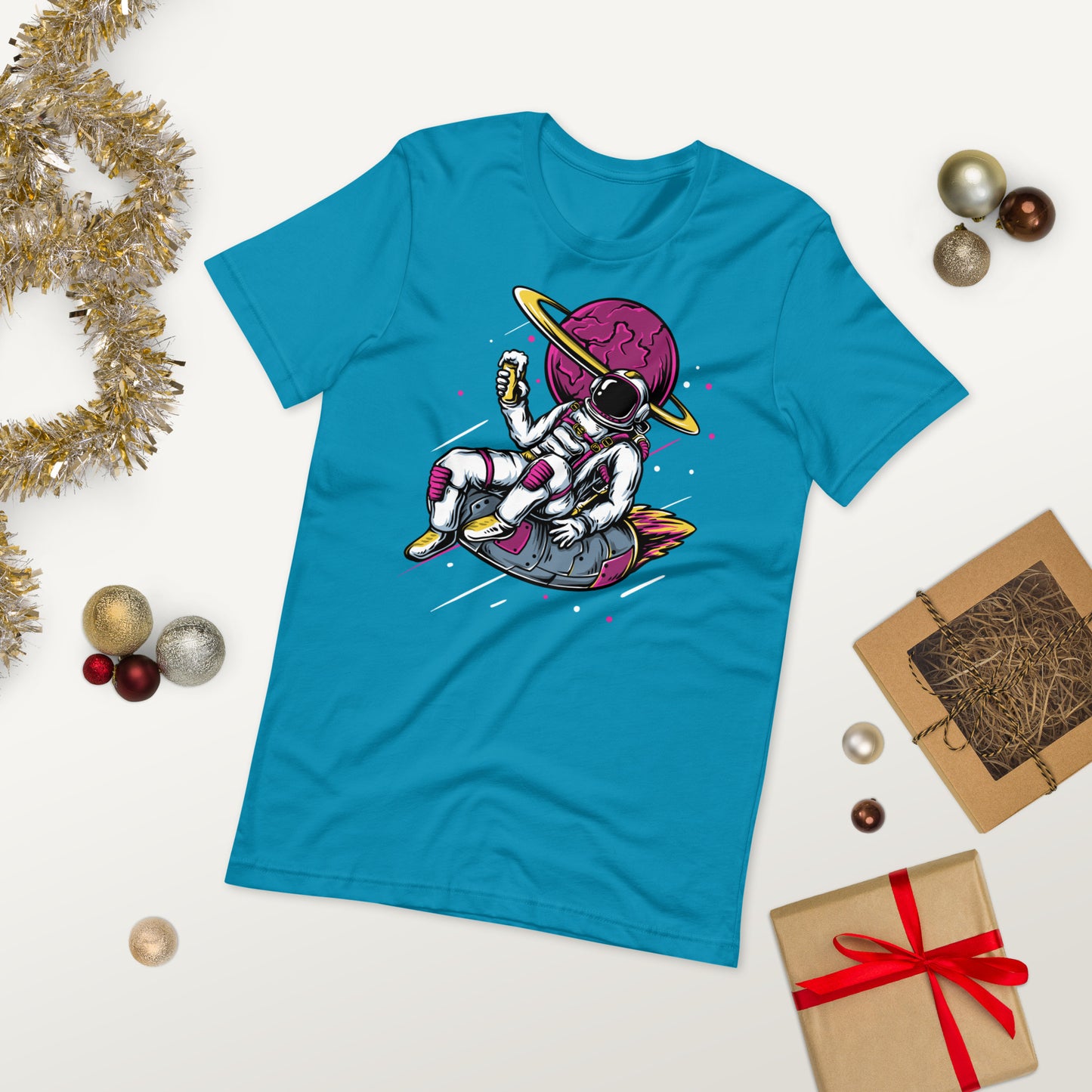 Ice-Cream And Astronaut - Unisex t-shirt