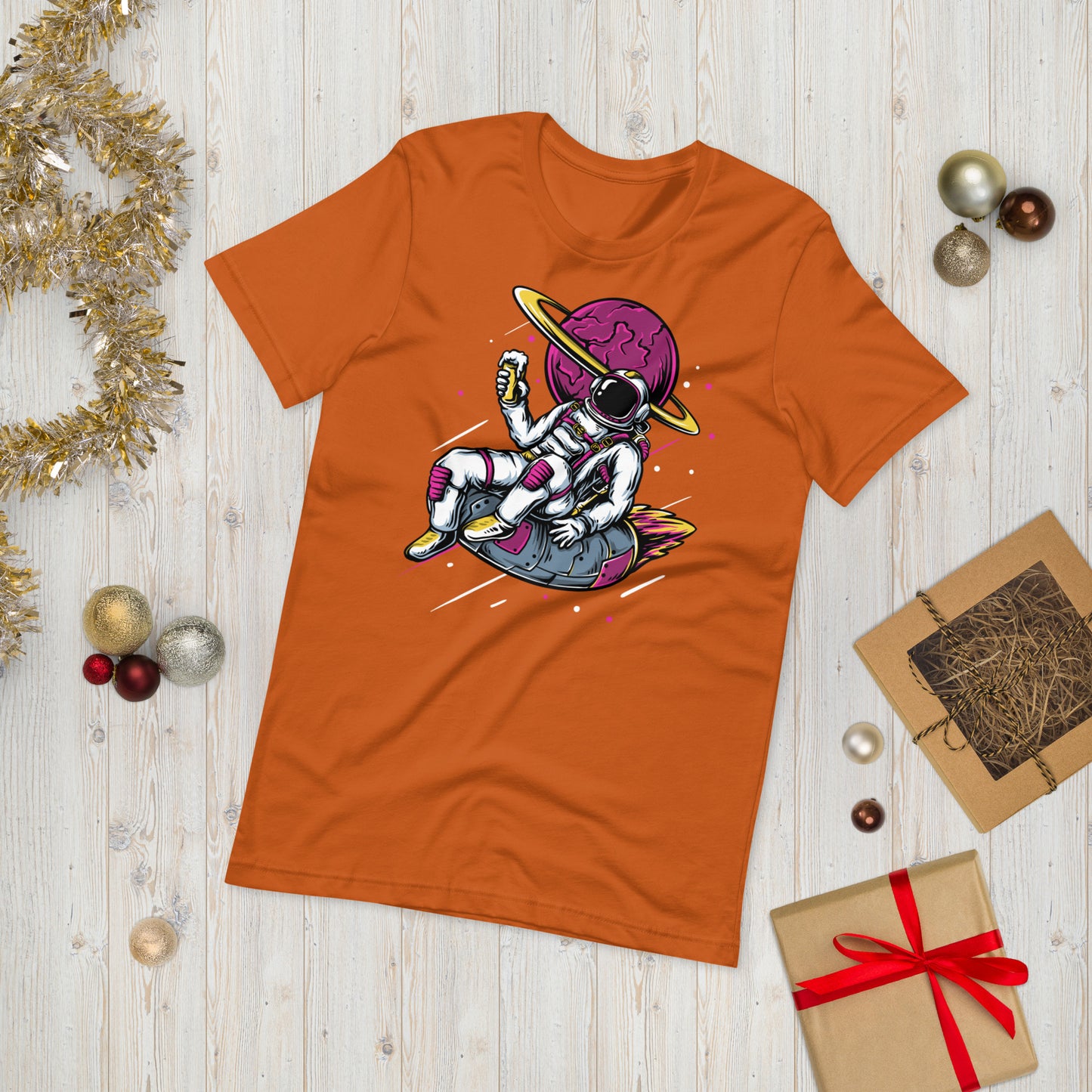 Ice-Cream And Astronaut - Unisex t-shirt