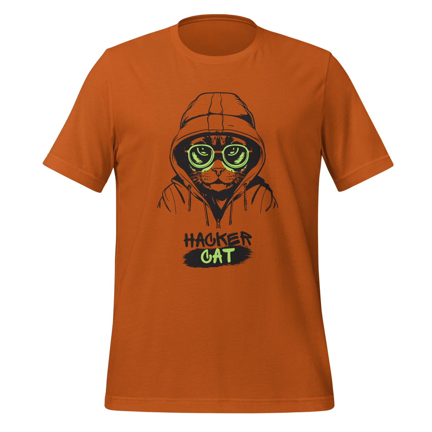 Hacker Cat - Unisex t-shirt