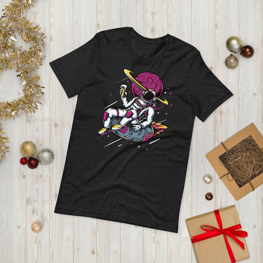 Ice-Cream And Astronaut - Unisex t-shirt