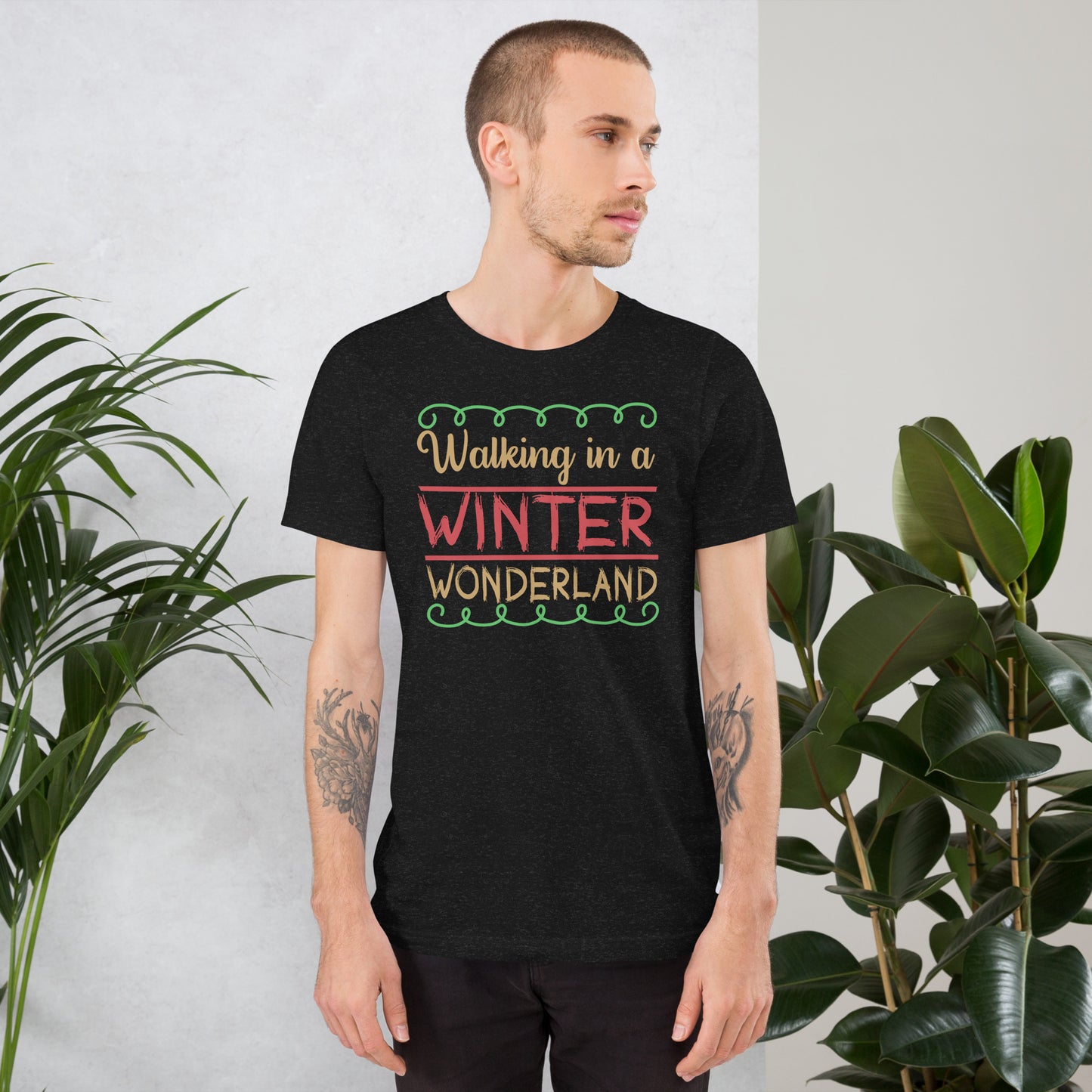 Walking In a Winter Wonderland - Unisex t-shirt