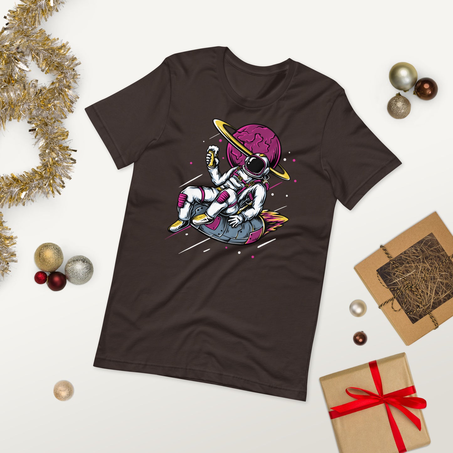 Ice-Cream And Astronaut - Unisex t-shirt