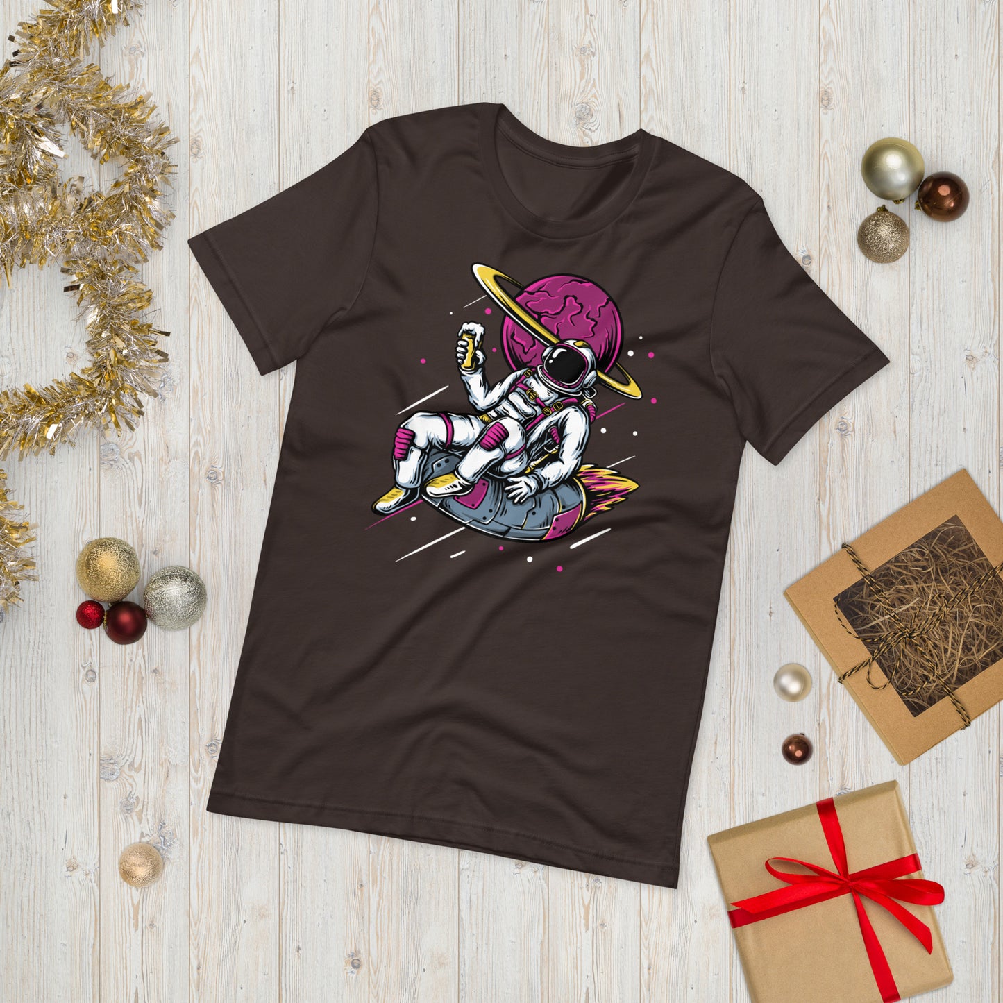 Ice-Cream And Astronaut - Unisex t-shirt