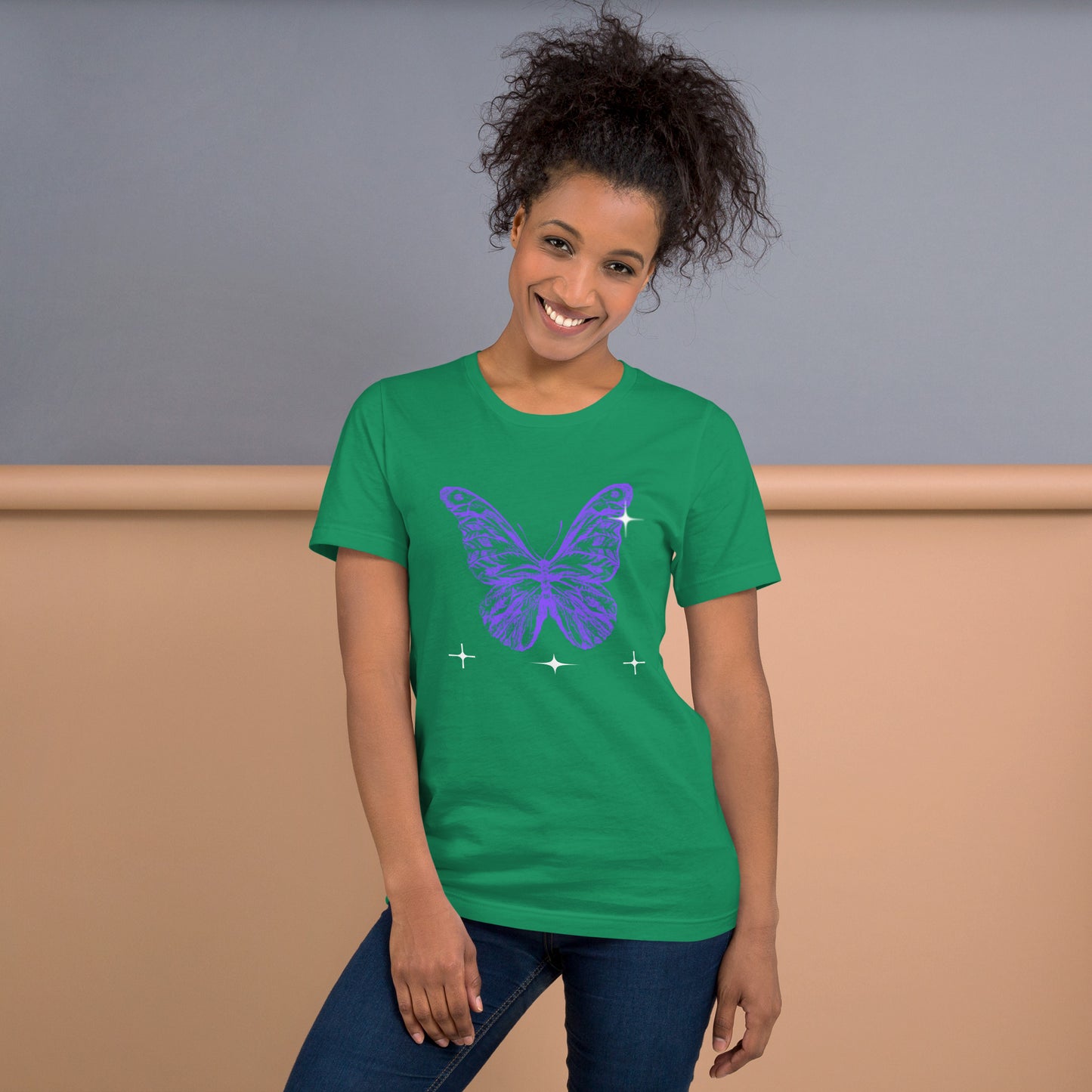 Blue Butterfly - Unisex t-shirt