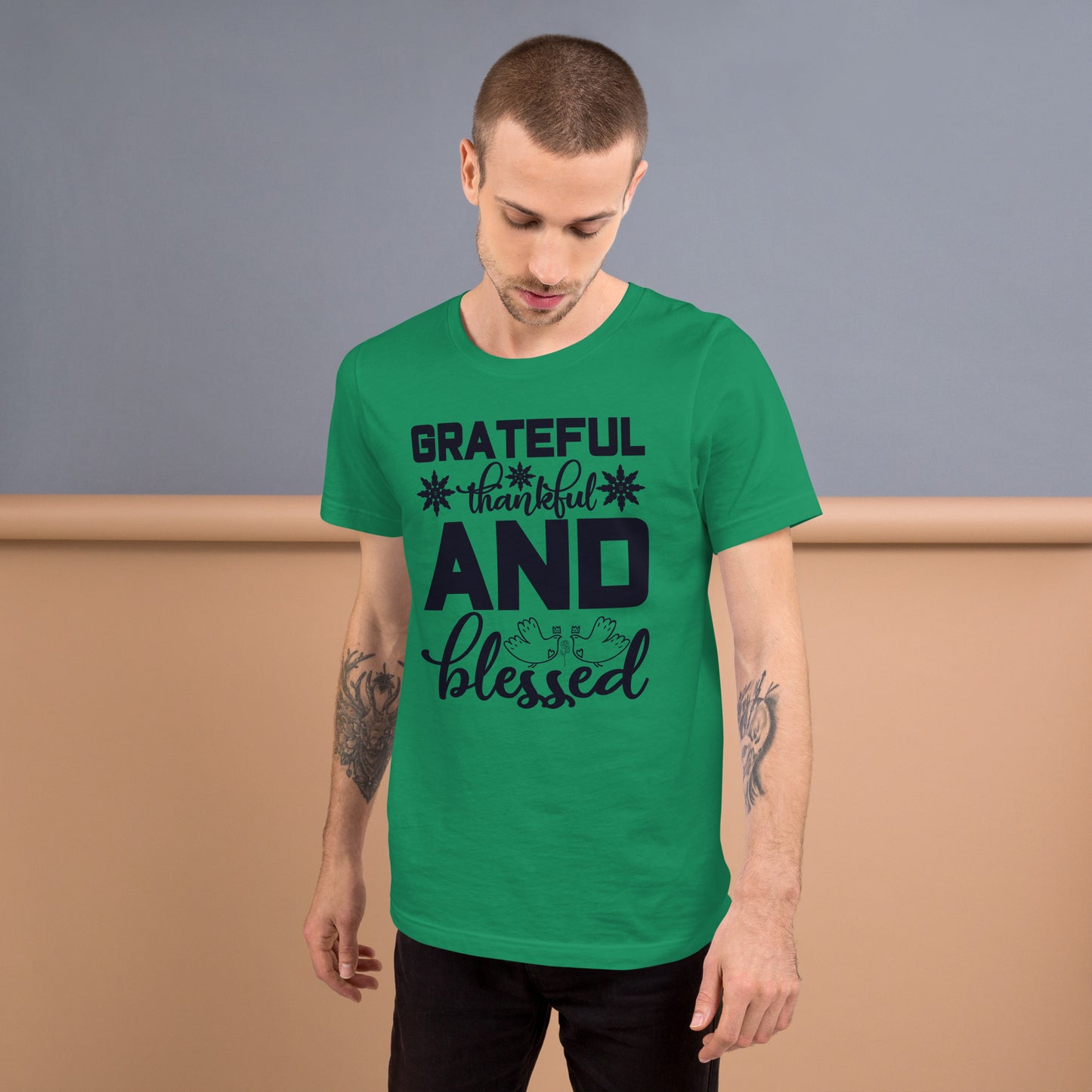 Grateful Thankful And Blessed - Unisex t-shirt