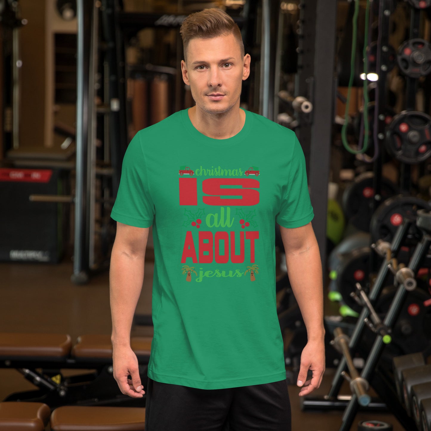 Christmas Is All About Jesus - Unisex t-shirt