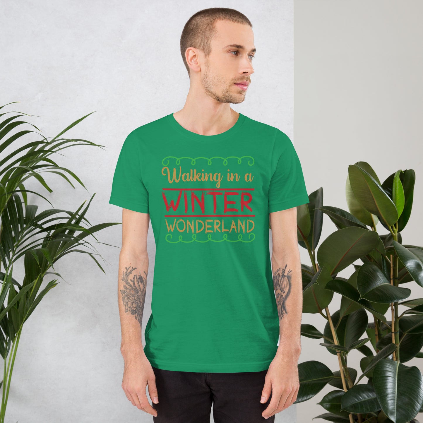 Walking In a Winter Wonderland - Unisex t-shirt