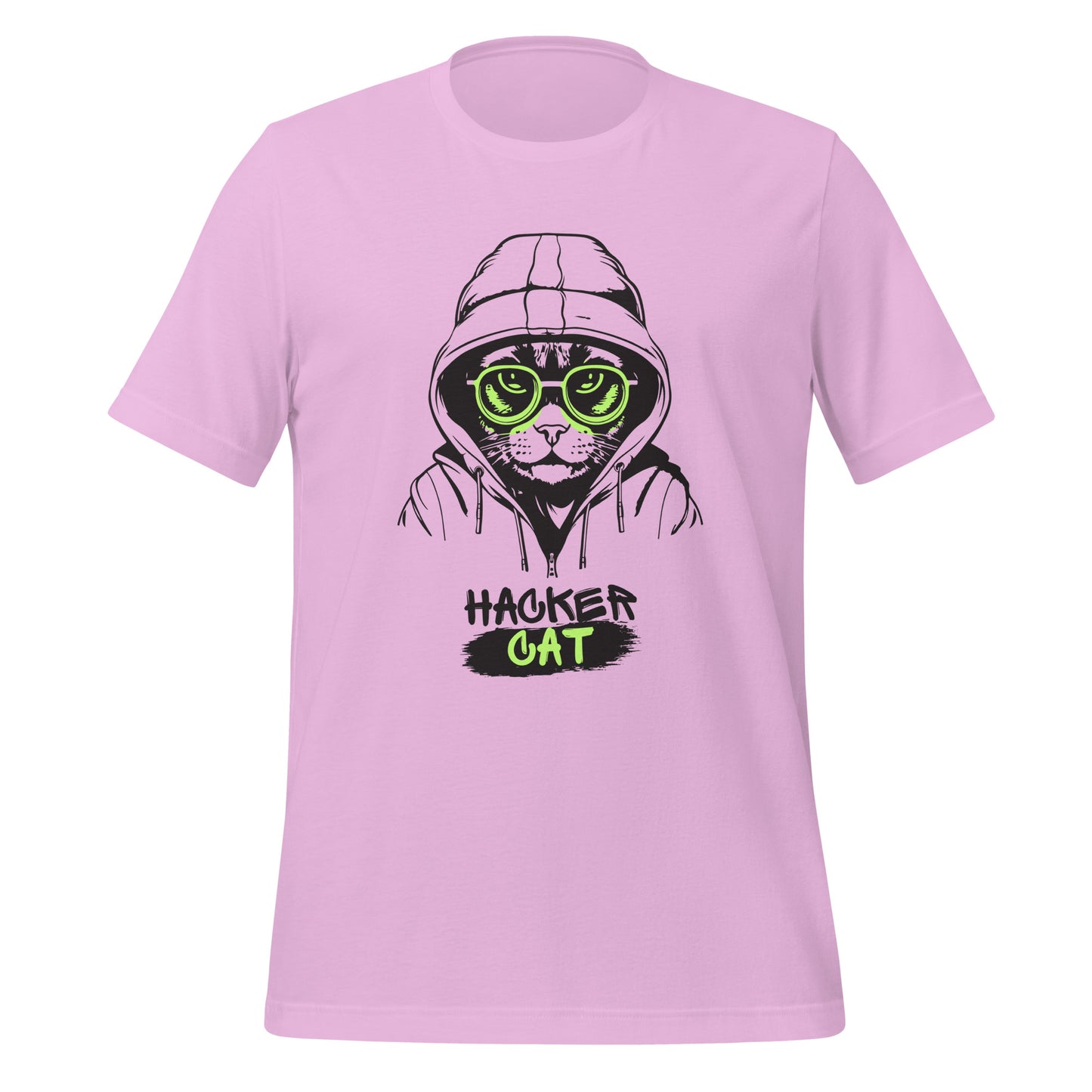 Hacker Cat - Unisex t-shirt