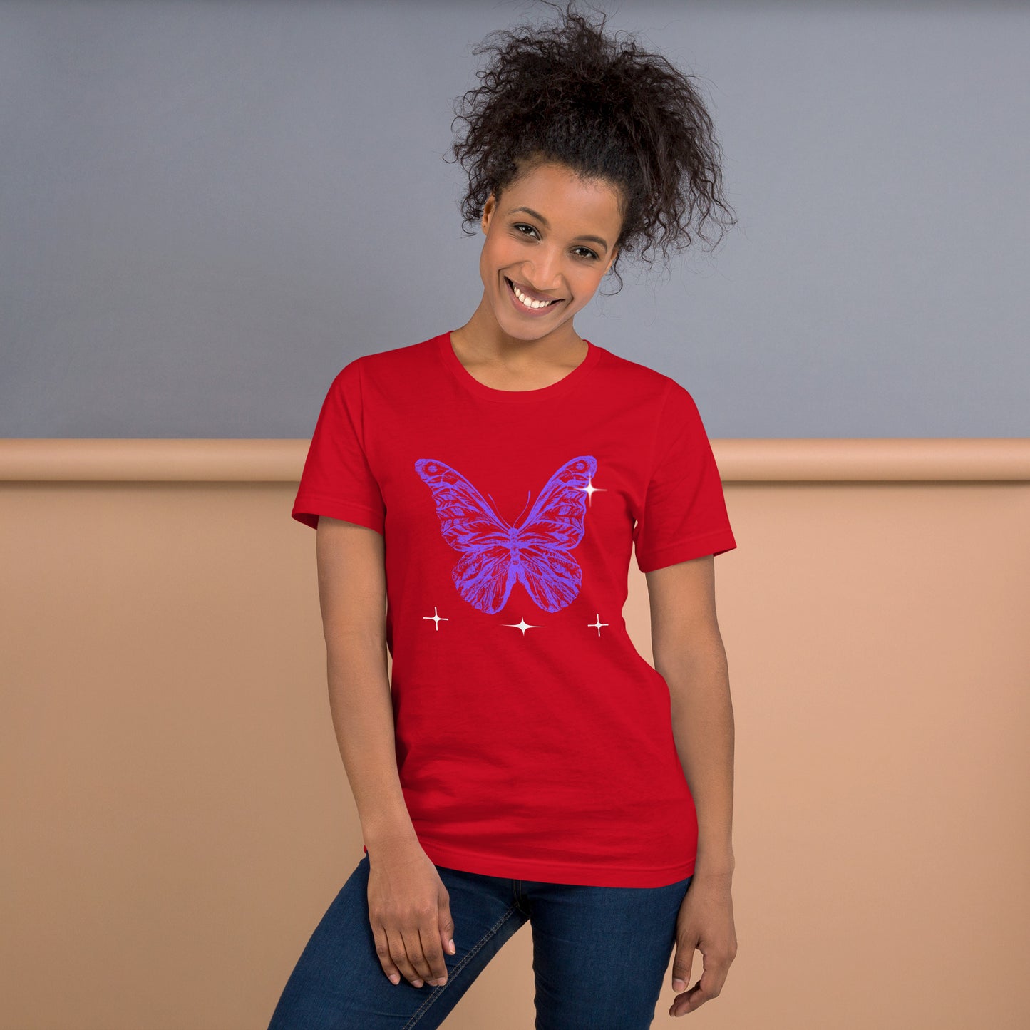 Blue Butterfly - Unisex t-shirt