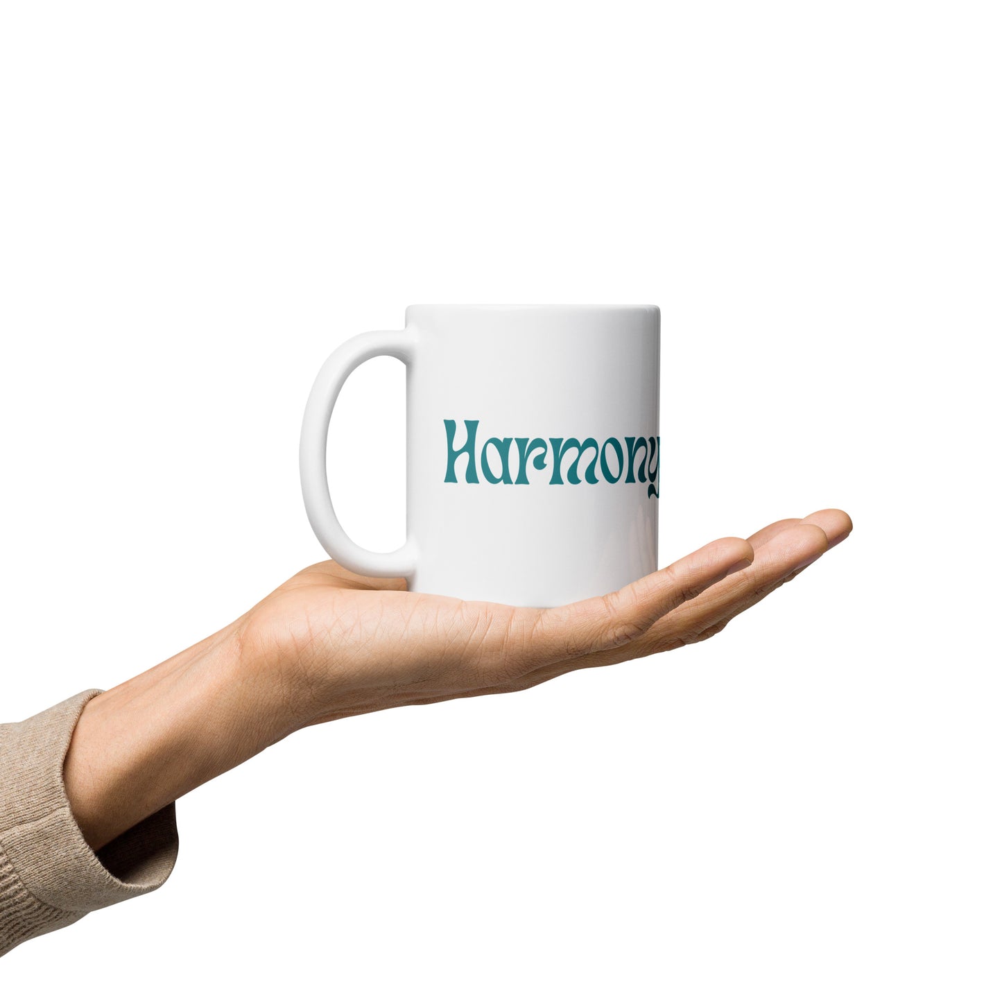 HARMONY - White glossy mug