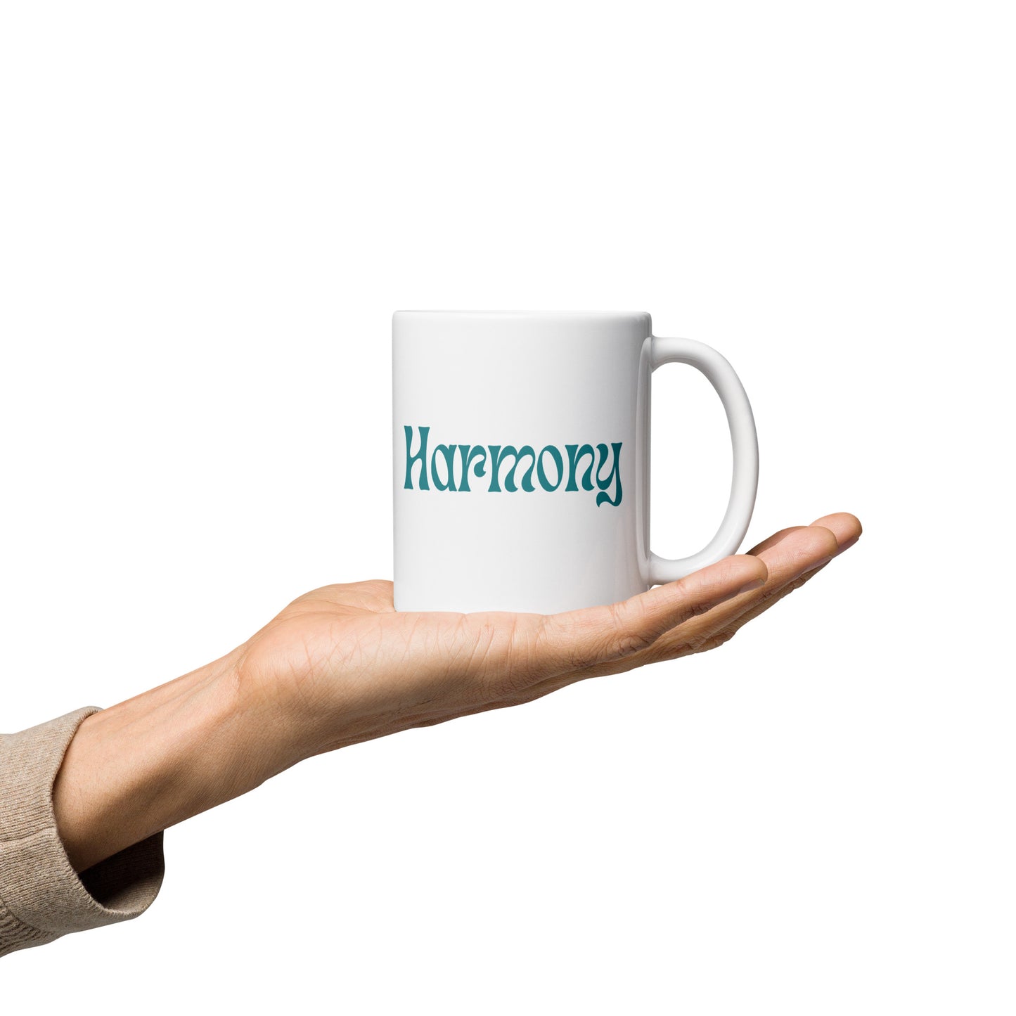 HARMONY - White glossy mug