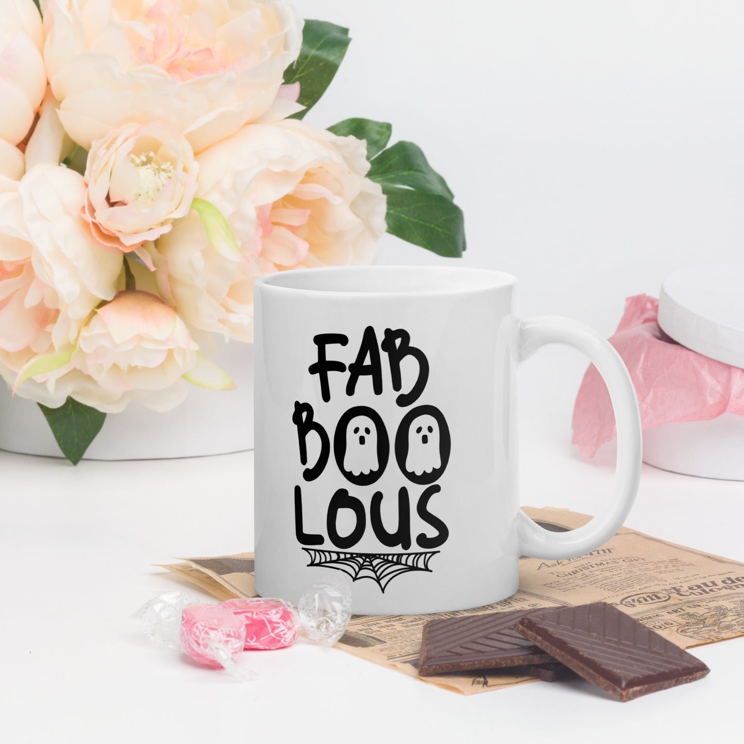 FABOOLOUS - White glossy mug