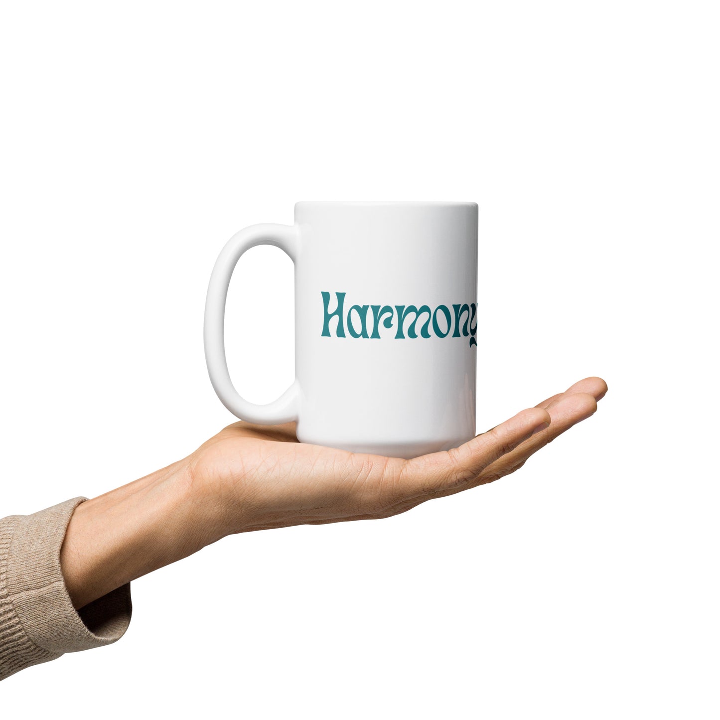 HARMONY - White glossy mug