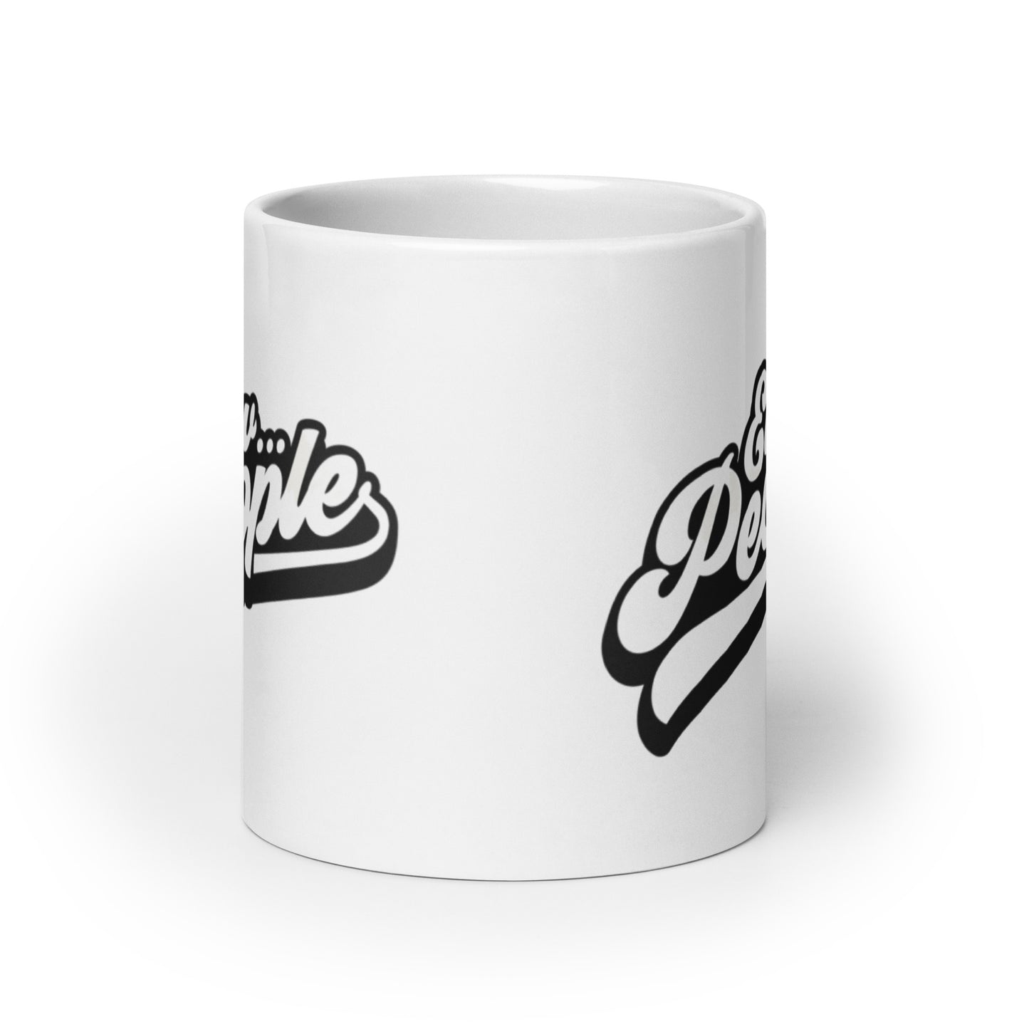 Ew People - White glossy mug