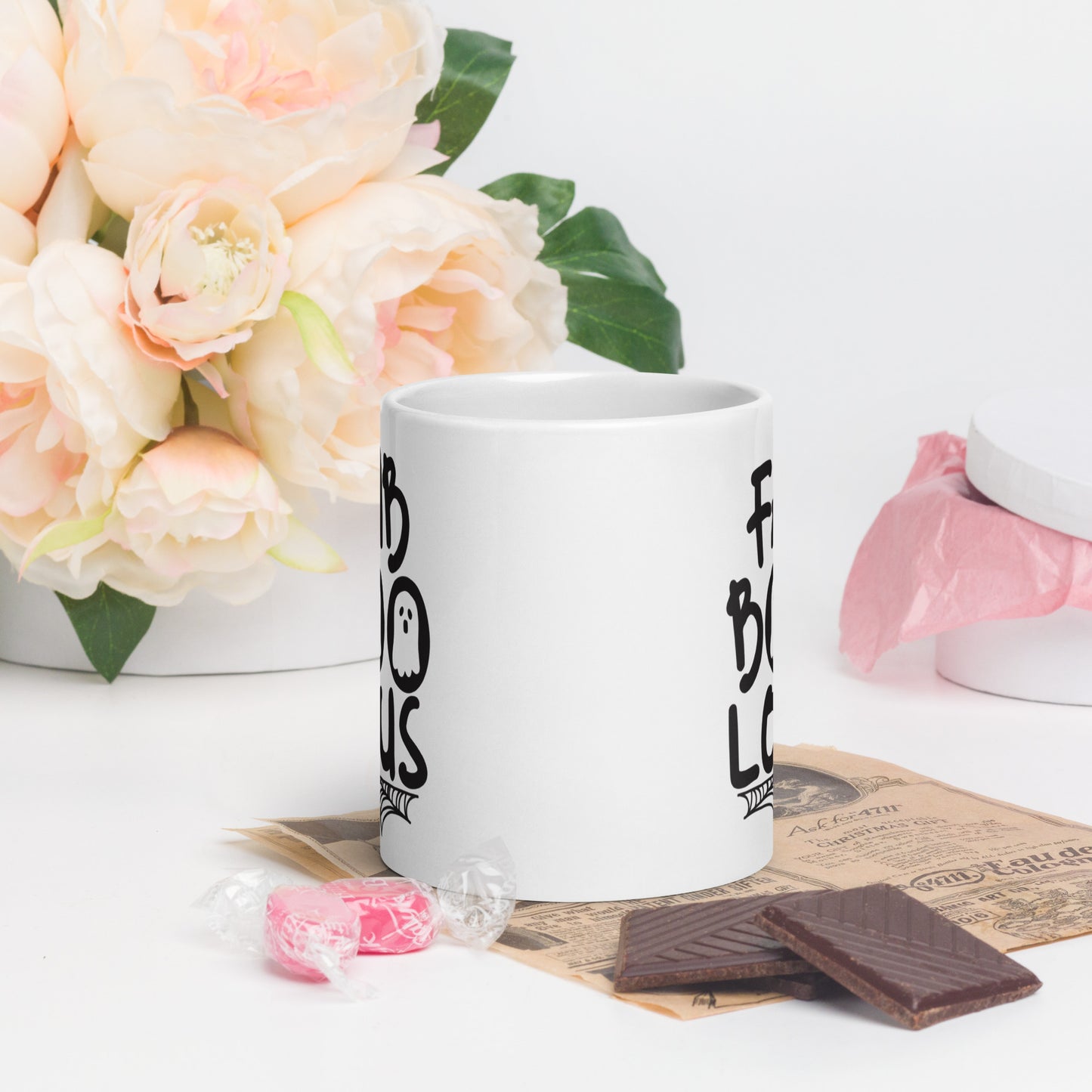 FABOOLOUS - White glossy mug