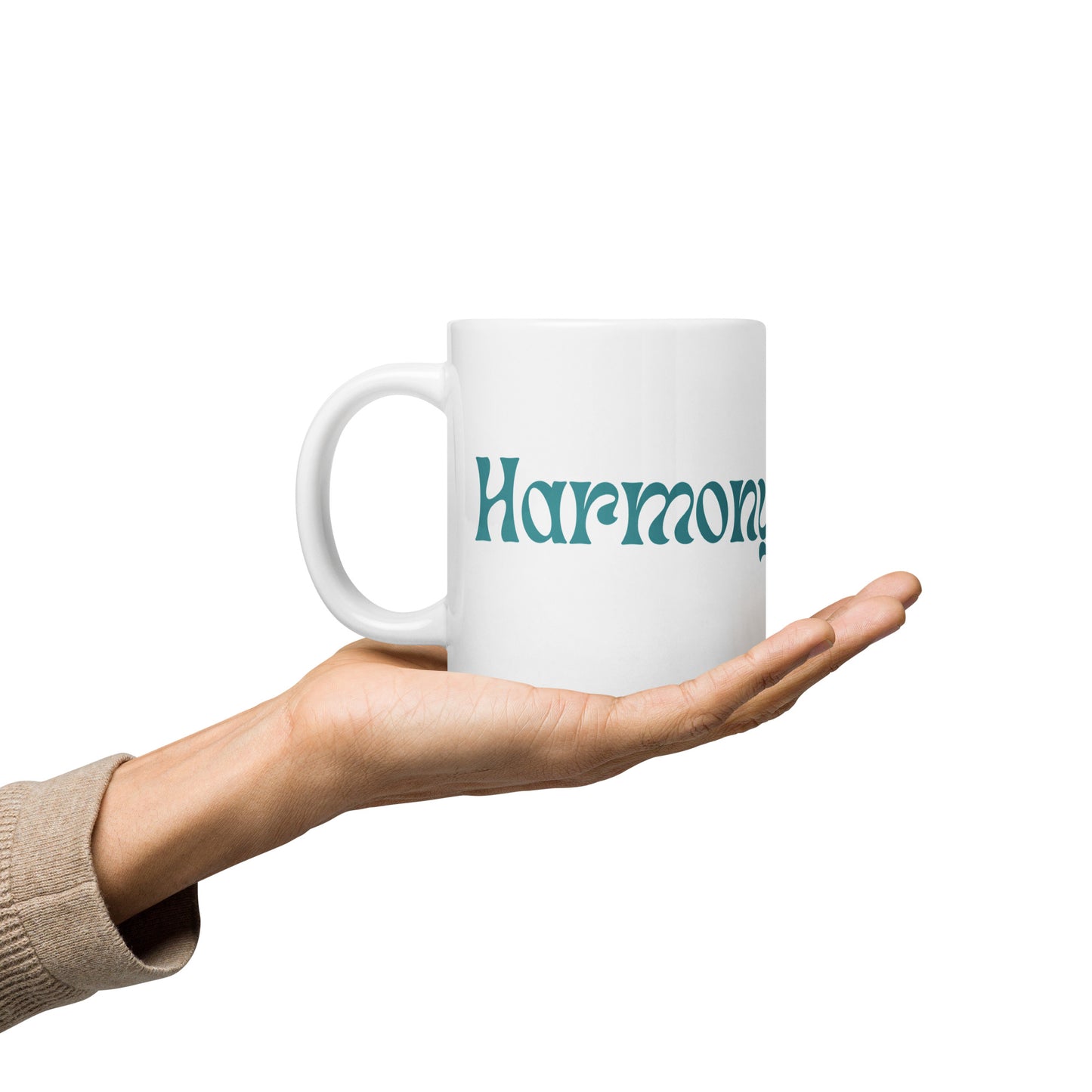 HARMONY - White glossy mug