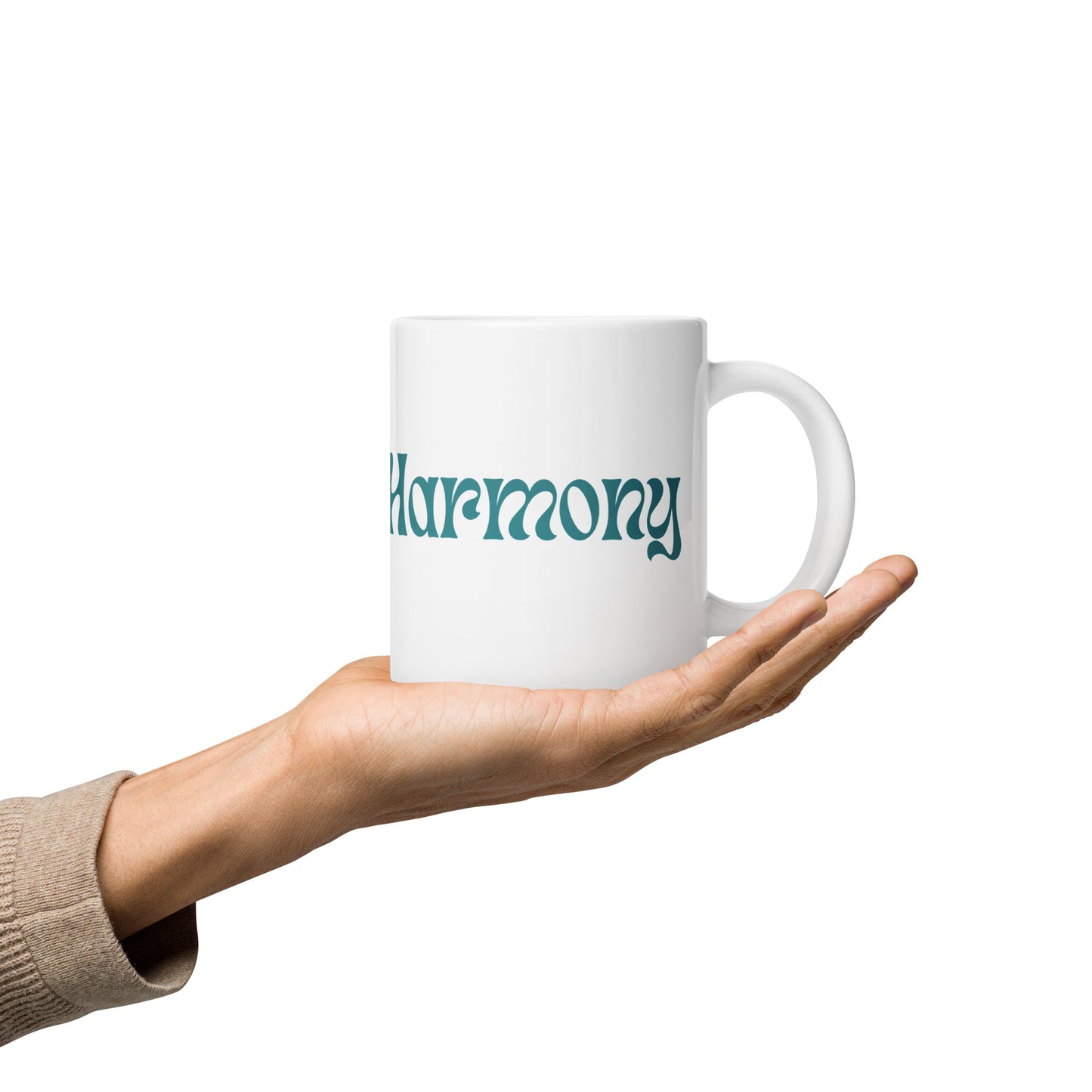 HARMONY - White glossy mug