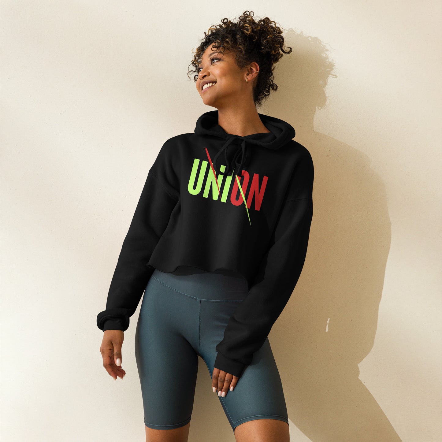 UNION - Crop Hoodie