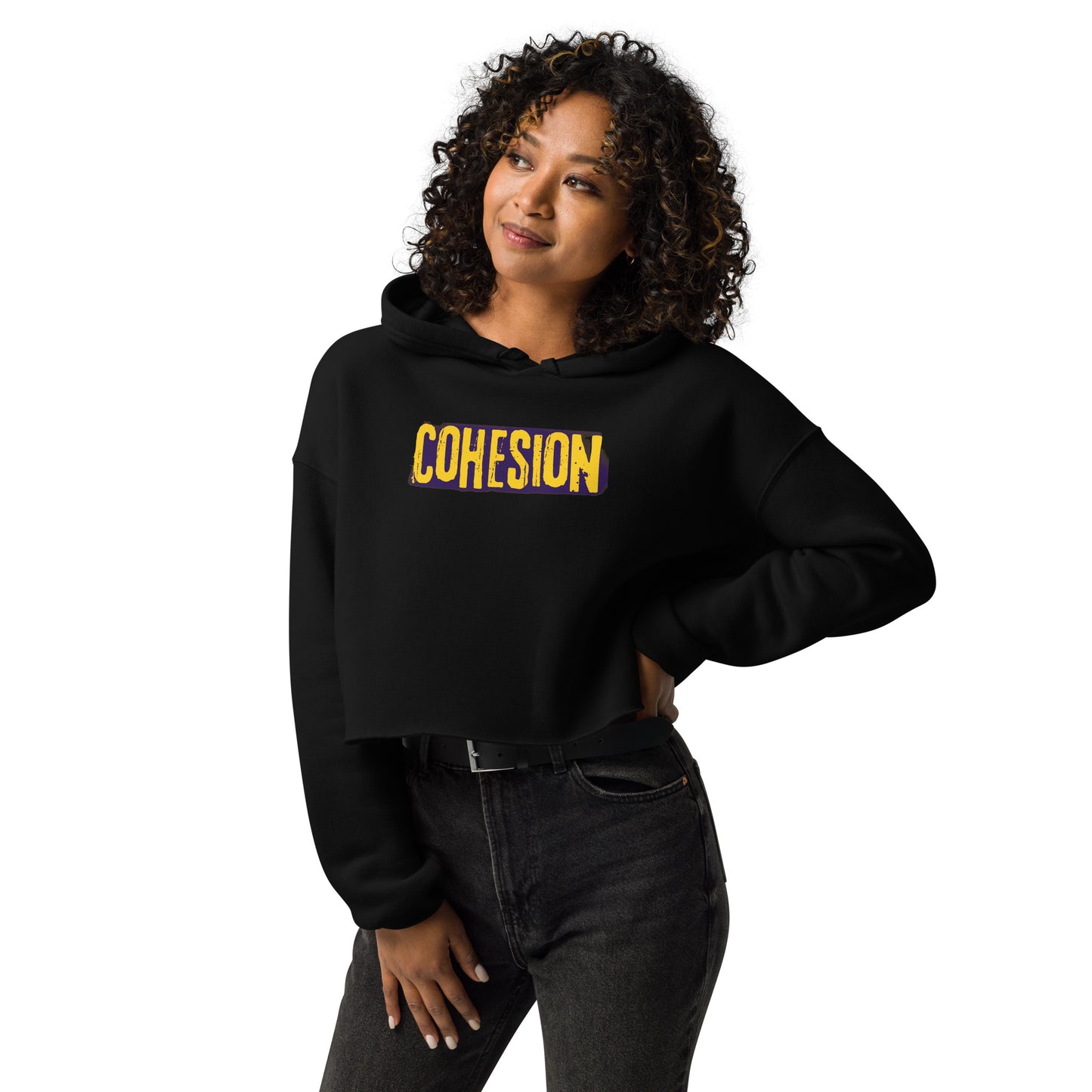 COHESION - Crop Hoodie