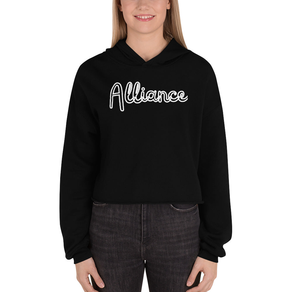 ALLIANCE - Crop Hoodie