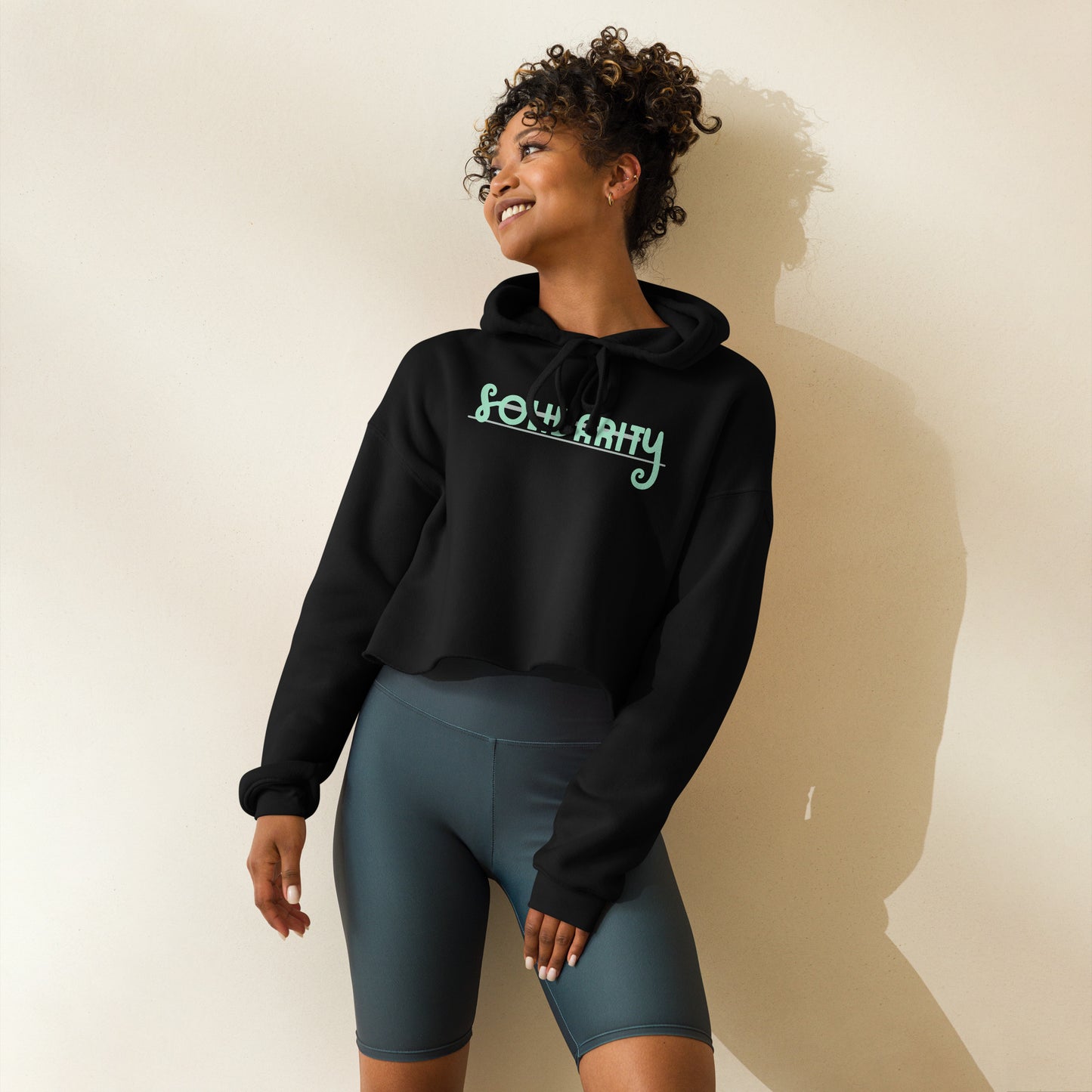 SOLIDARITY - Crop Hoodie