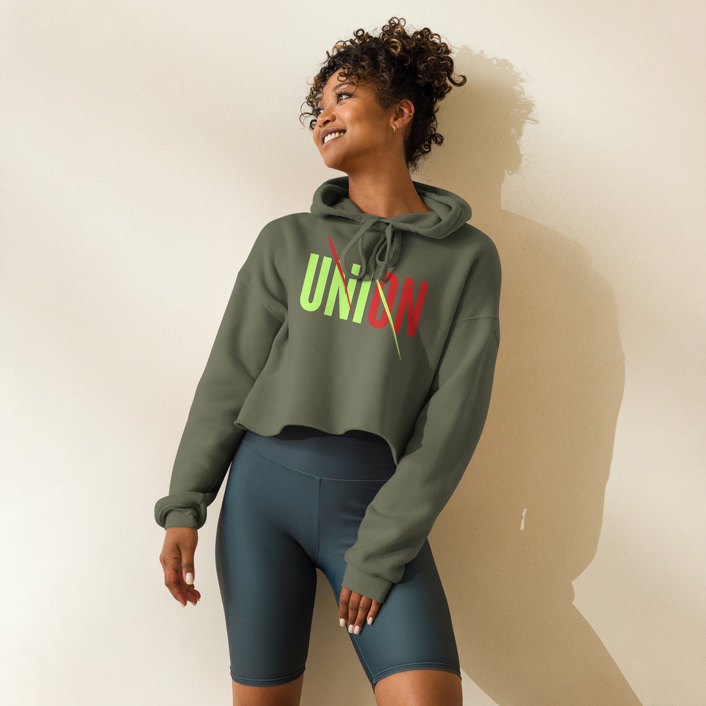 UNION - Crop Hoodie