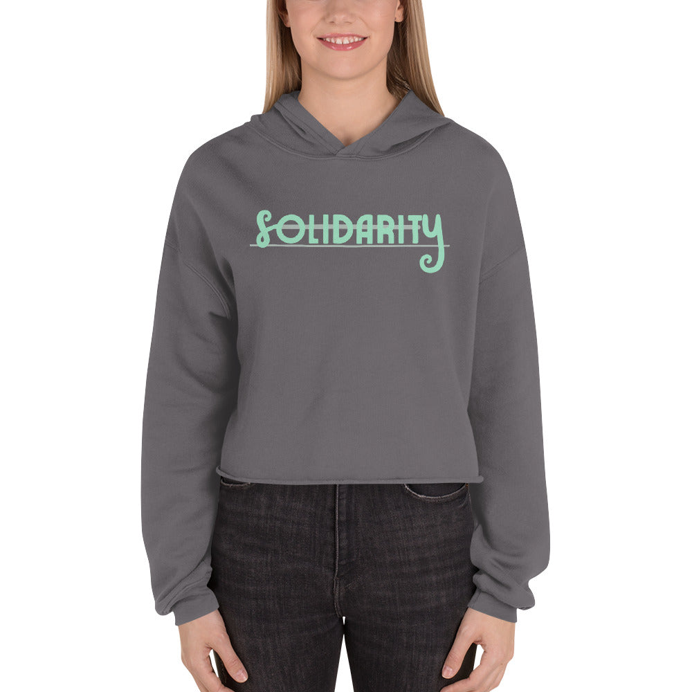 SOLIDARITY - Crop Hoodie