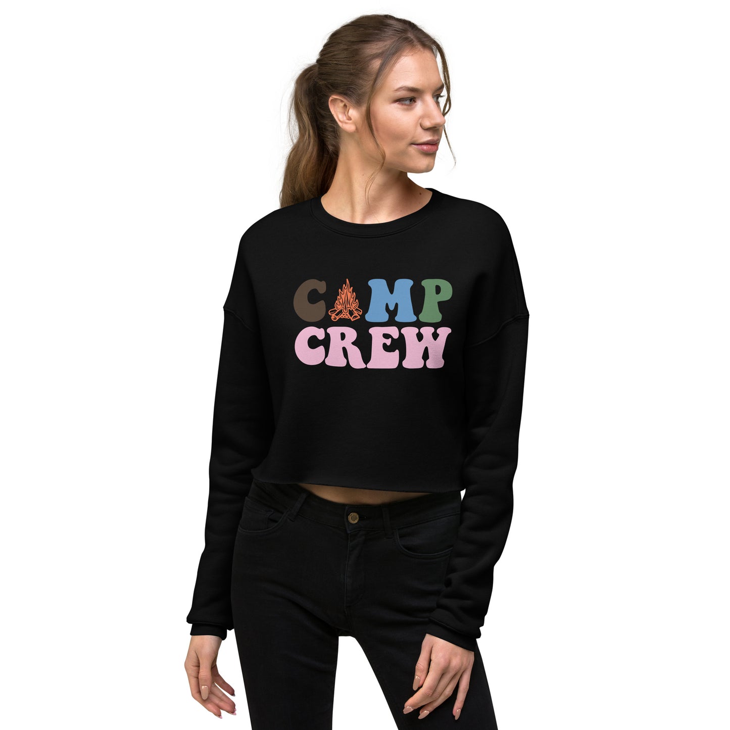 Camp Crew - Crop Sweatshirt